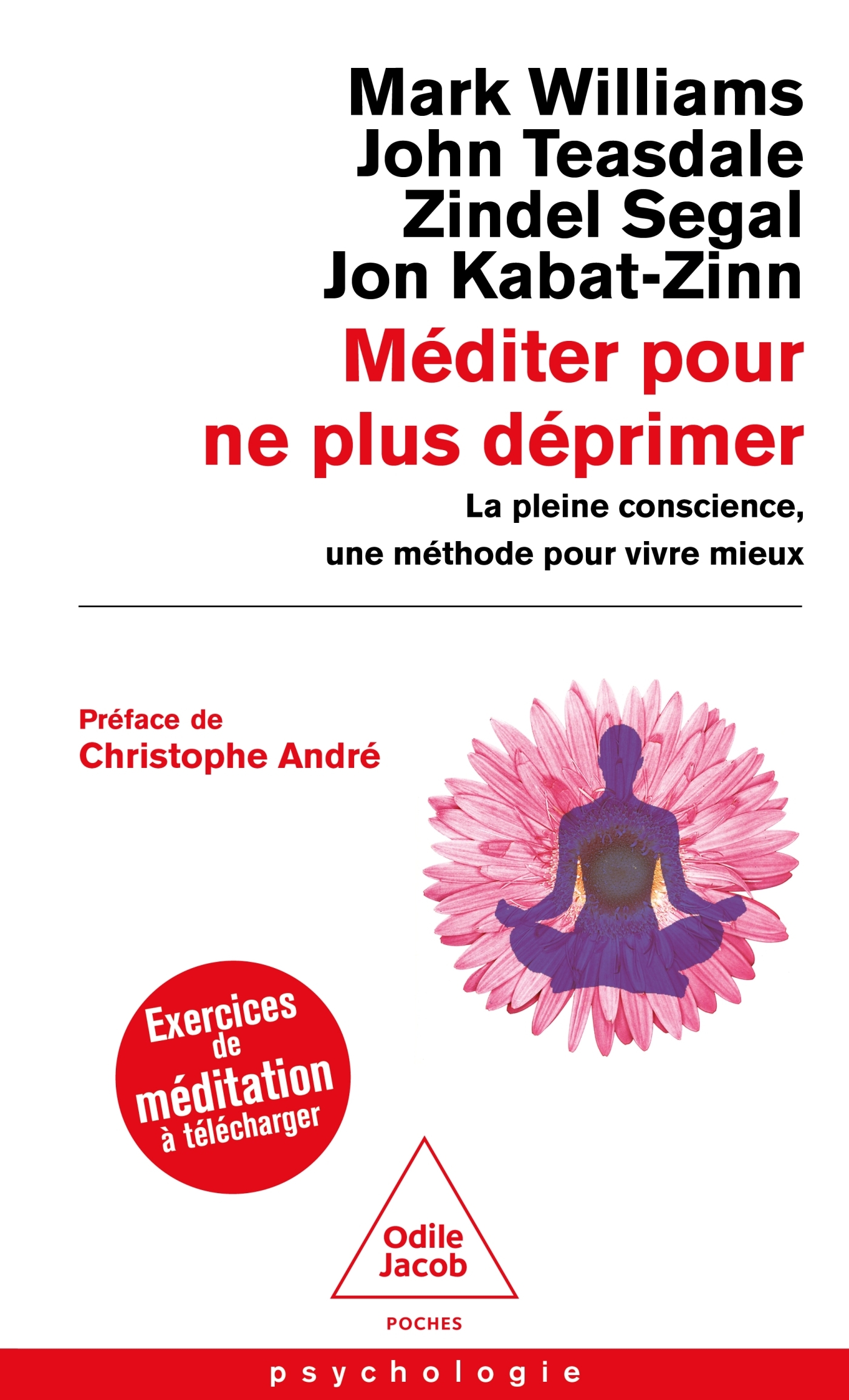 Méditer pour ne plus déprimer -  Mark WILLIAMS, John Teasdale, Zindel Segal, John Kabat-Zin, Inès Farny,  John TEASDALE,  Zindel SEGAL,  Jon KABAT-ZINN,  Christophe ANDRÉ - JACOB