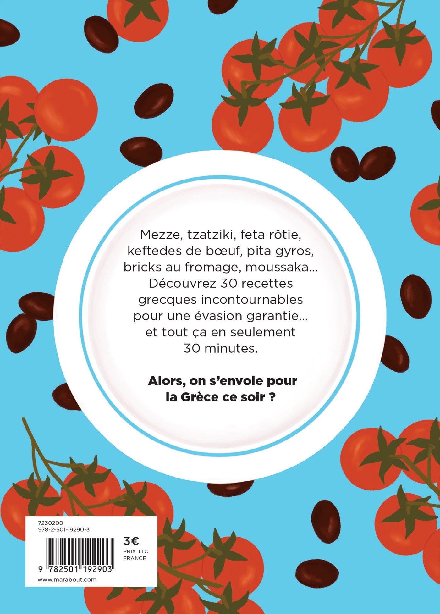 Un dîner en Grèce - Luna Cemachovic-Maissi - MARABOUT