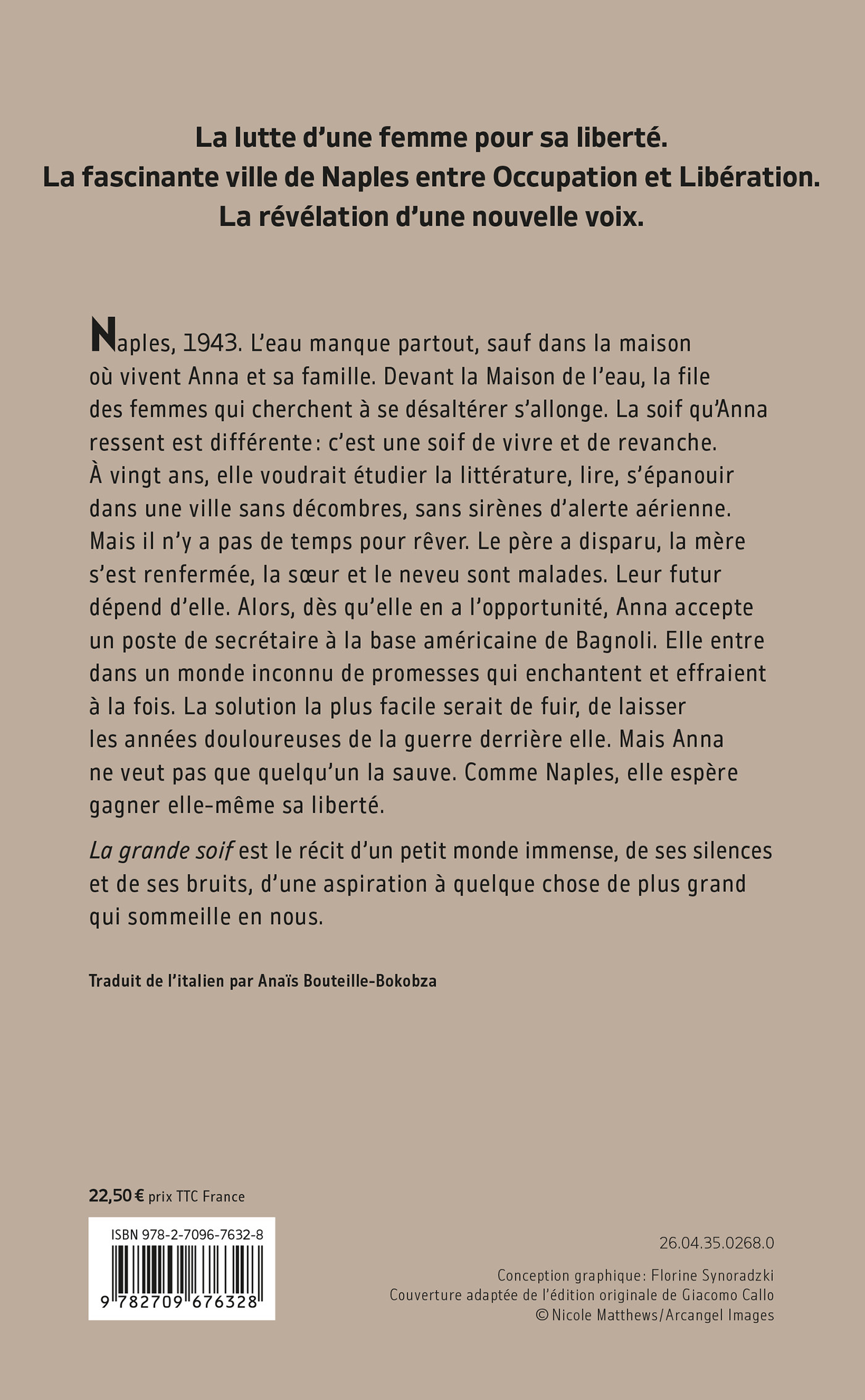 La grande soif - Erica Cassano - LATTES