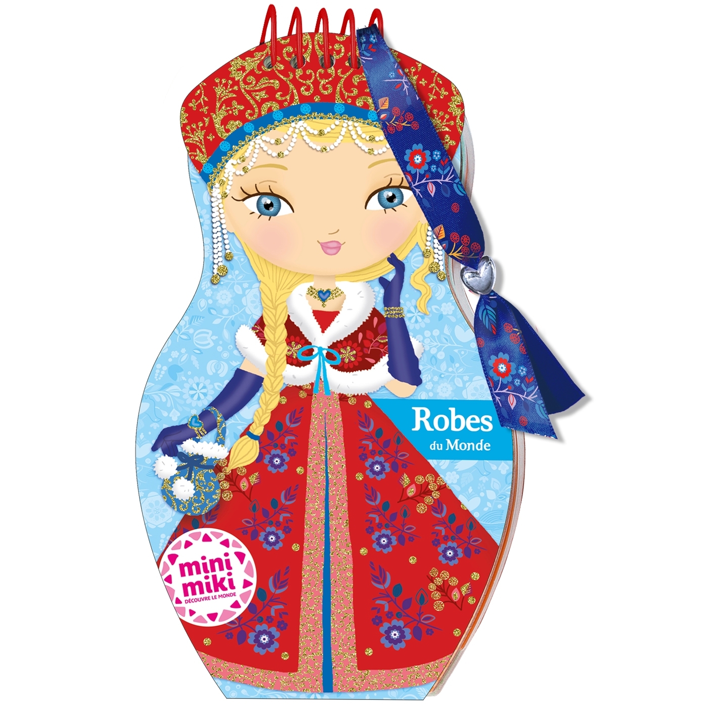 Minimiki - Carnet créatif - Robes du monde - CAMEL JULIE - PLAY BAC