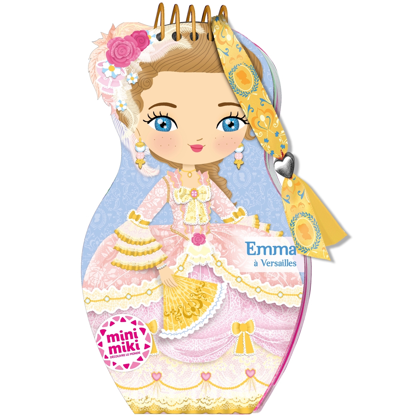 Minimiki - Carnet créatif - Emma à Versailles - CAMEL JULIE - PLAY BAC