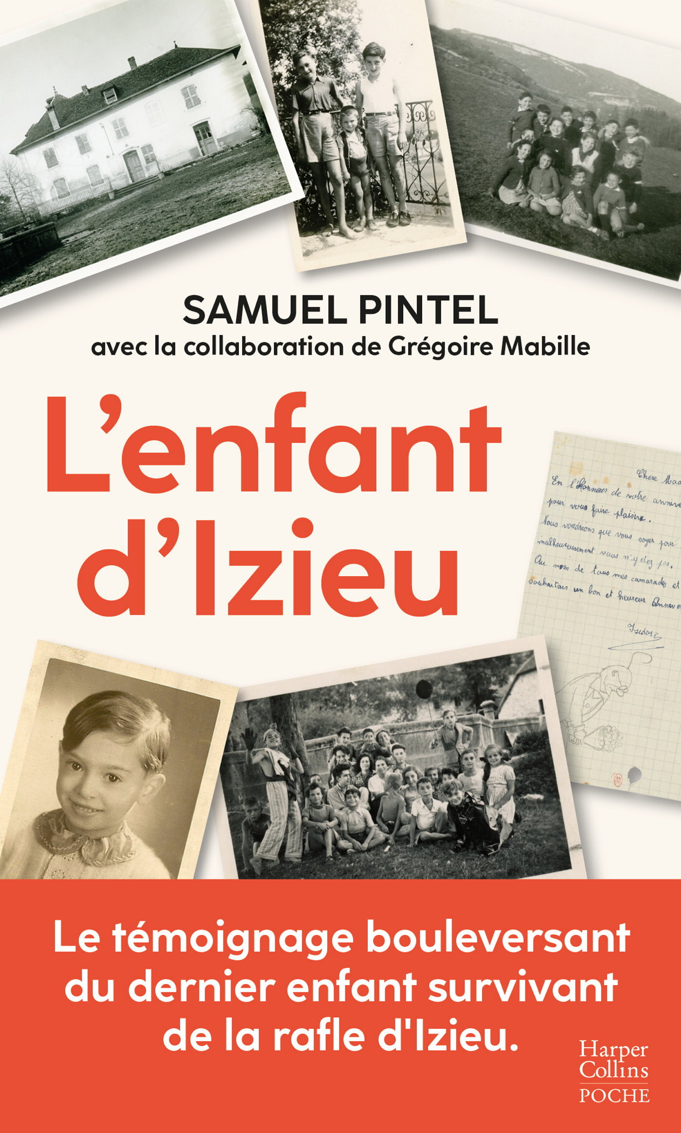 L'enfant d'Izieu - Samuel Pintel - HARPERCOLLINS