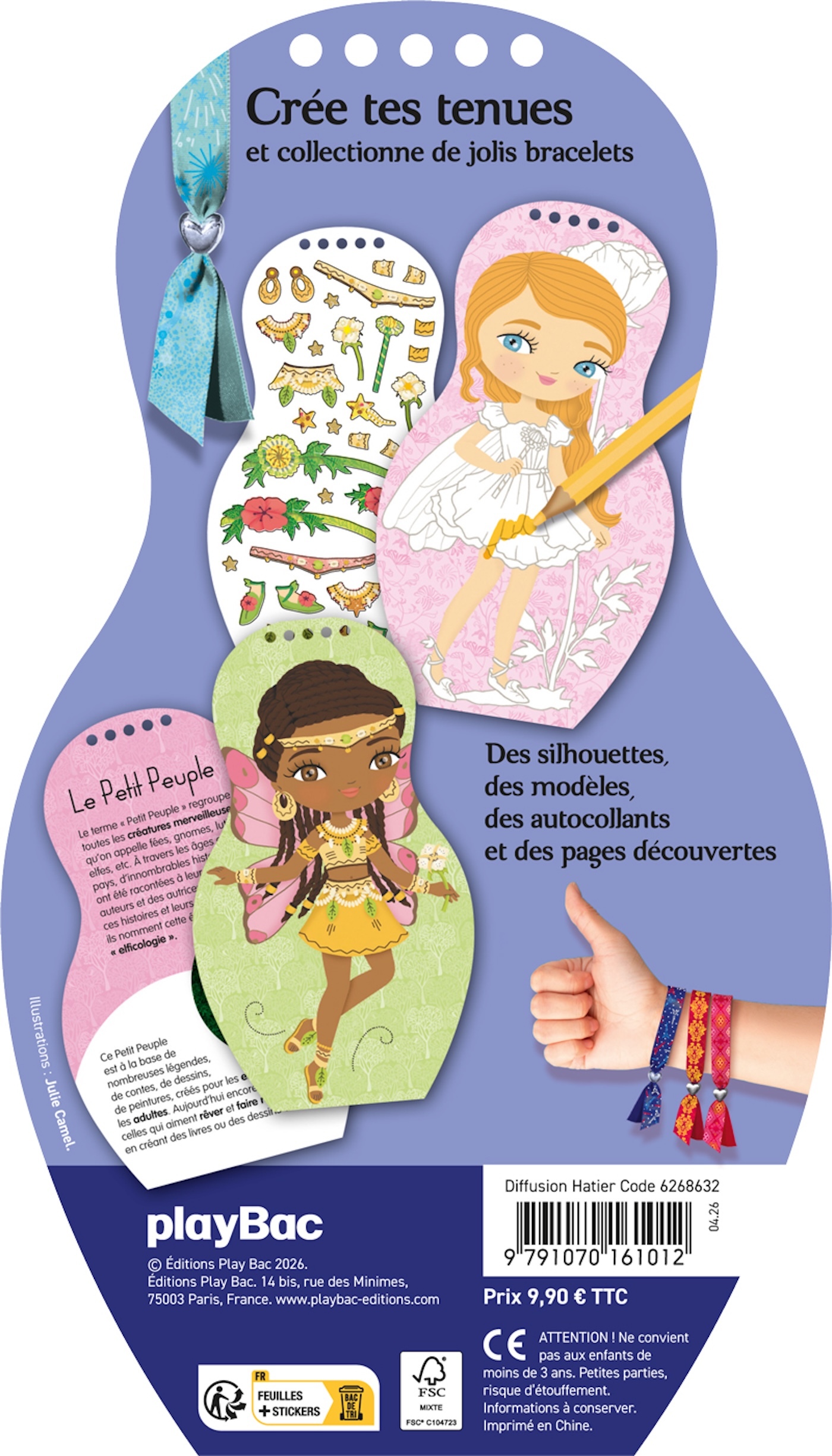 Minimiki - Carnet créatif - Fées du monde -  - PLAY BAC