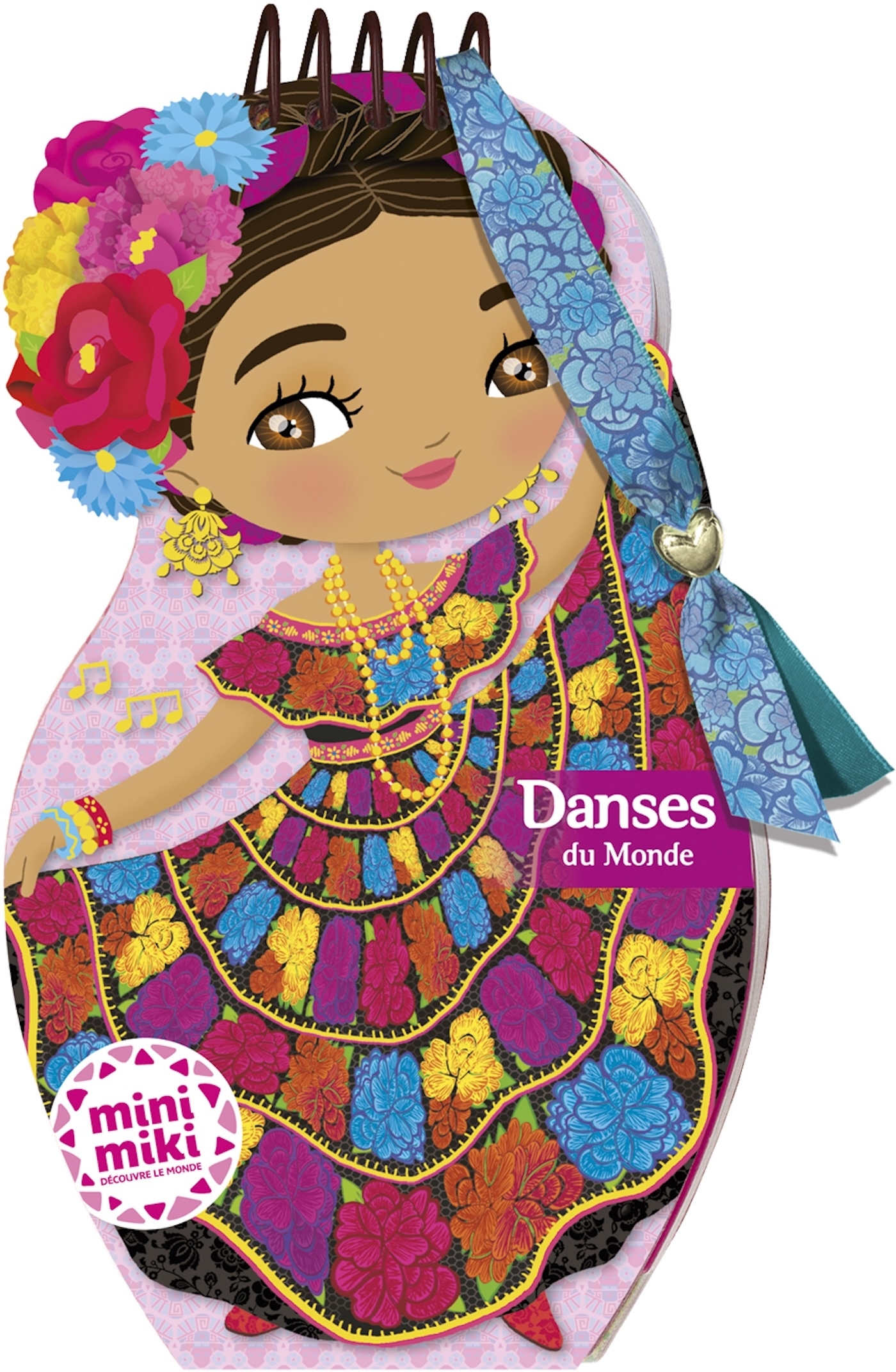 Minimiki - Carnet créatif - Danses du monde nouvelle édition -  - PLAY BAC