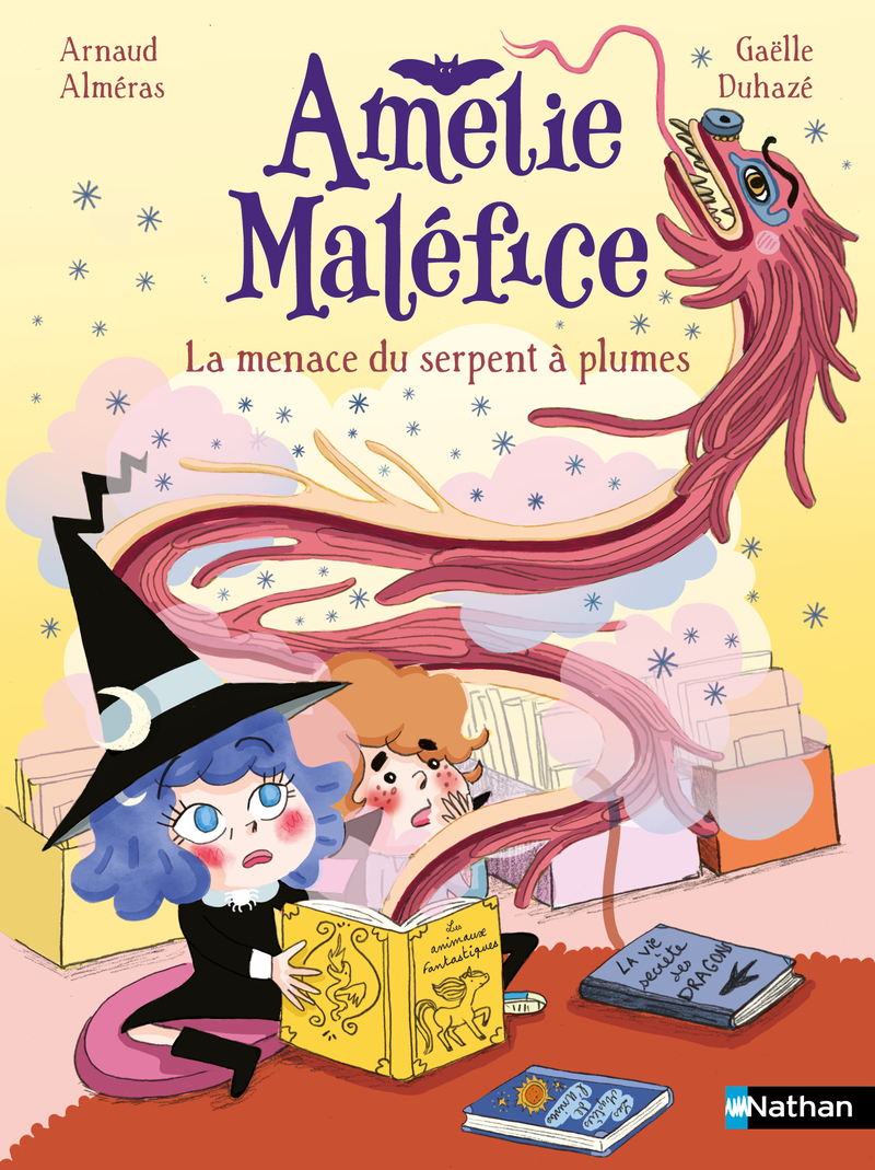 Amélie Maléfice : La menace du serpent à plumes - Arnaud Alméras - NATHAN