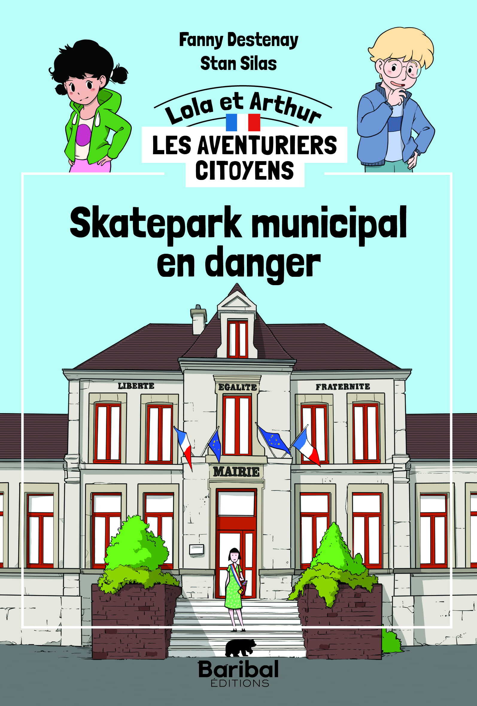 SKATEPARK MUNICIPAL EN DANGER ! -  DESTENAY FANNY, Fanny Destenay, Silas Stan - BARIBAL