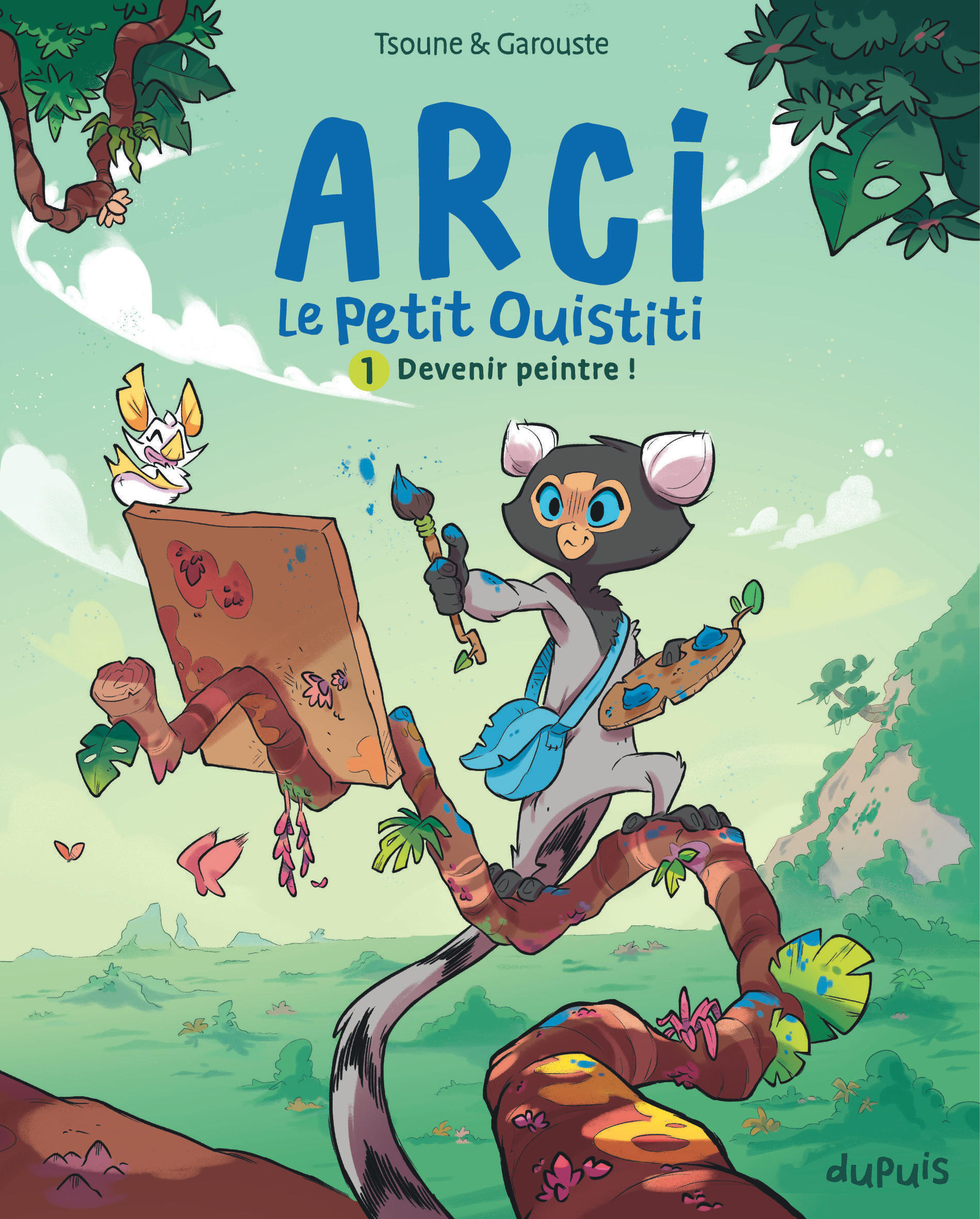Arci, le petit ouistiti - Tome 1 - Devenir peintre ! -  Tsoune - DUPUIS