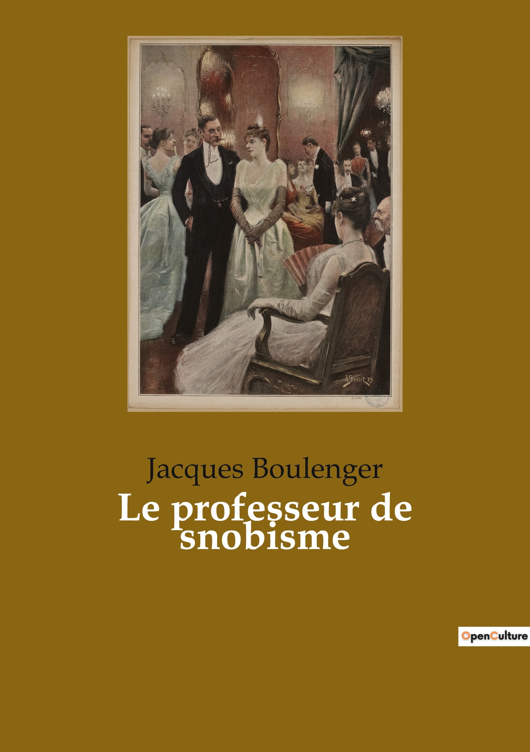 Le professeur de snobisme - Jacques Boulenger - CULTUREA