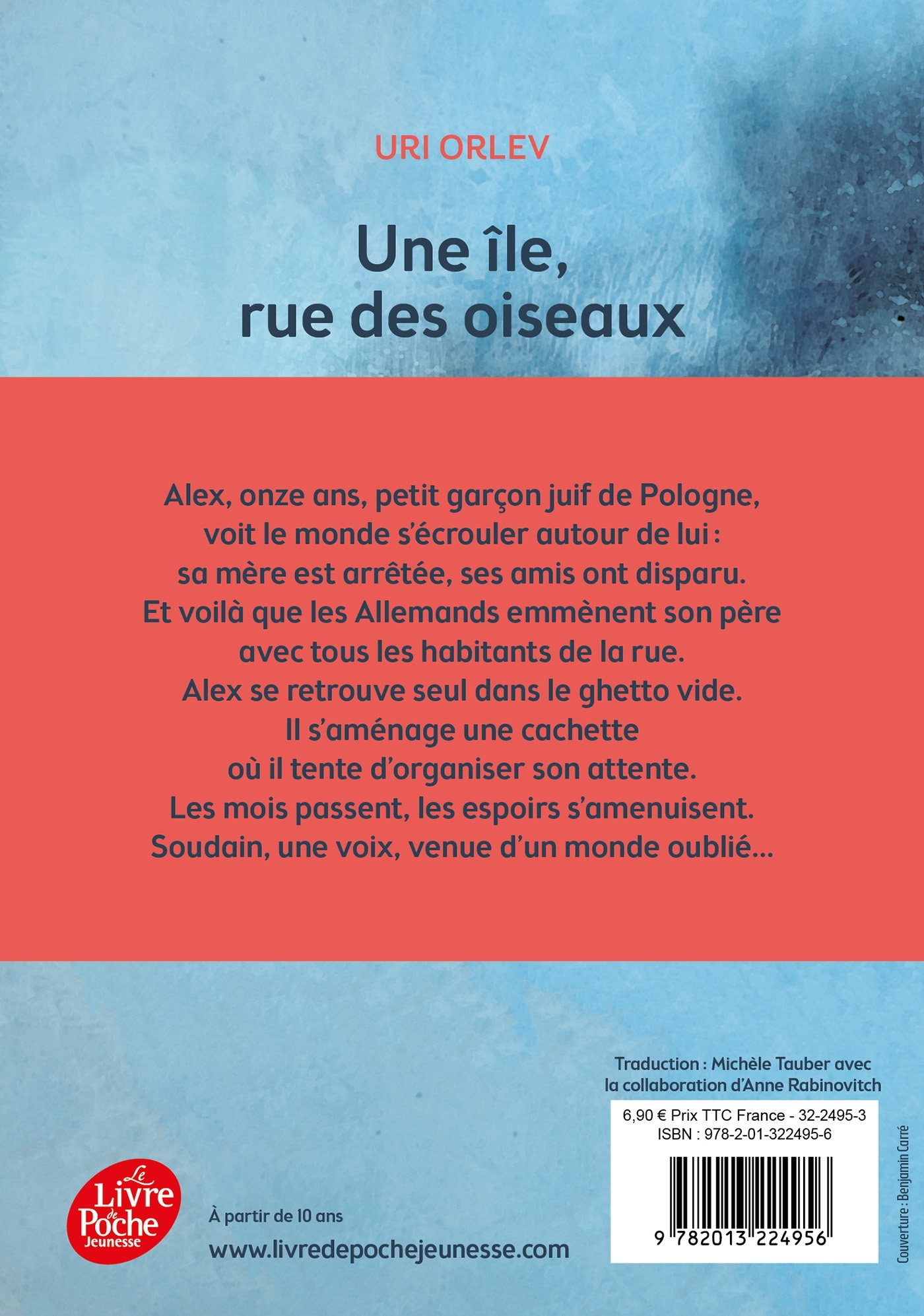 Une île, rue des oiseaux - Uri Orlev - POCHE JEUNESSE