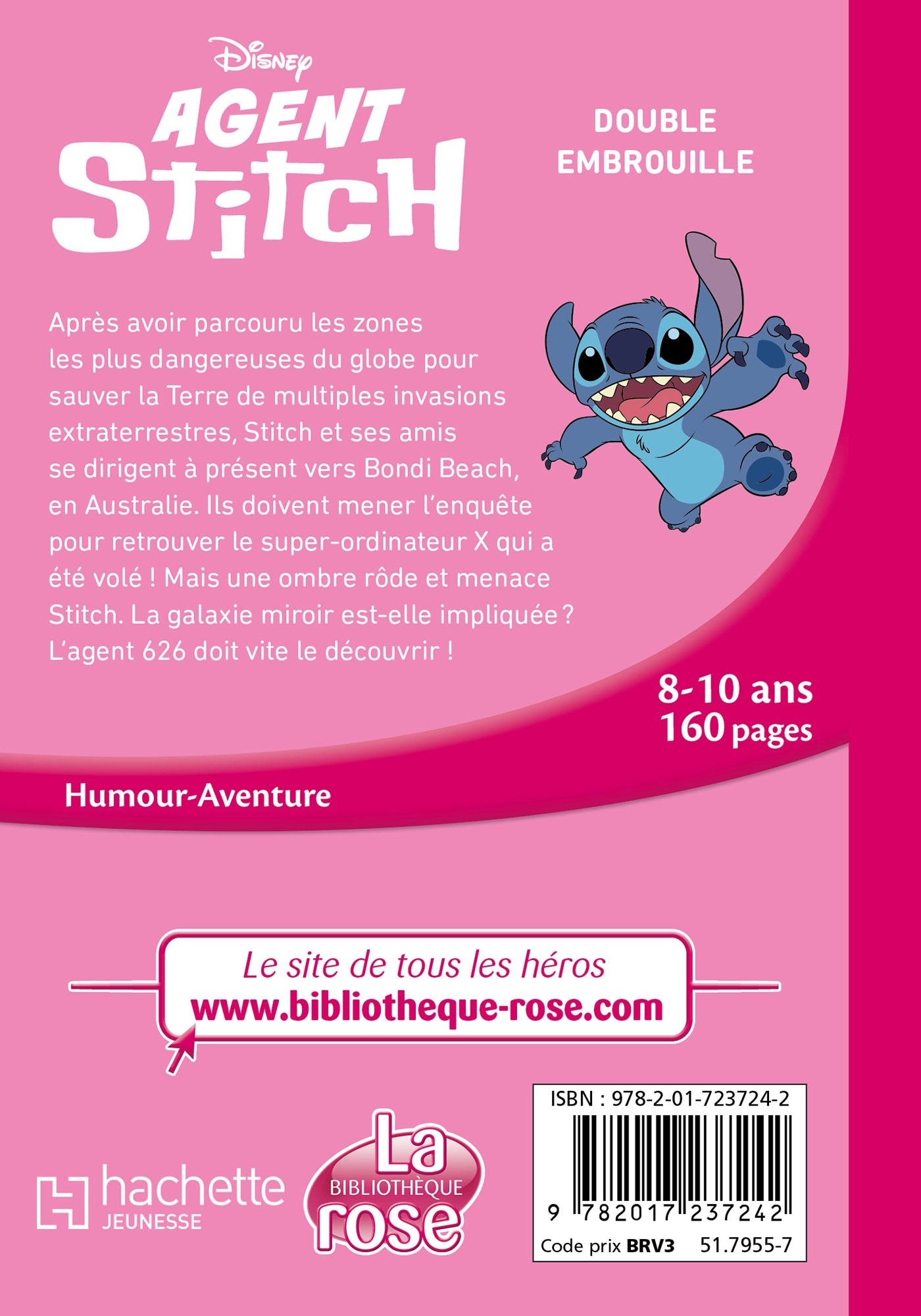 Agent Stitch, Tome 04 - Double embrouille -  Disney - HACHETTE JEUN.