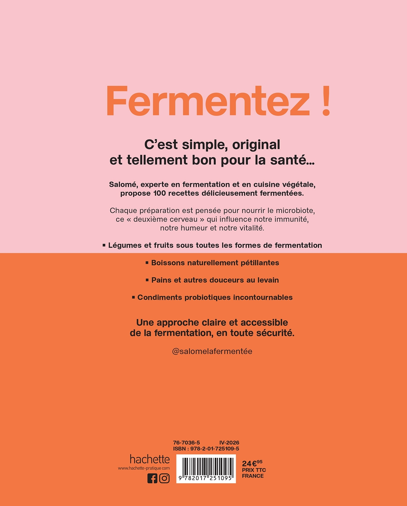 Fermentation à la maison - Salomé Lenormand - HACHETTE PRAT