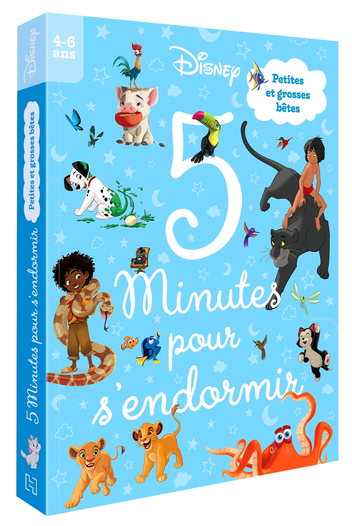 DISNEY - 5 Minutes pour s'endormir - Petites et grosses bêtes - Animaux, vol. 2 -  Disney - DISNEY HACHETTE