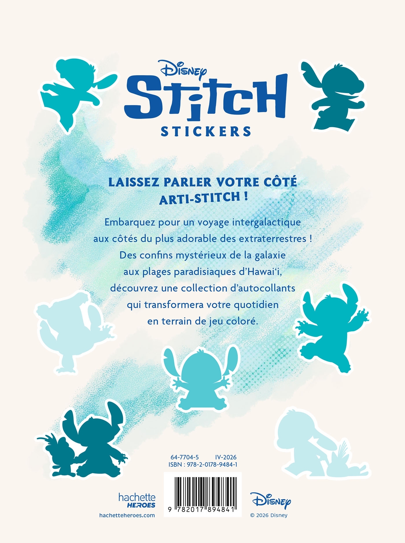 Stickers Stitch -  - HACHETTE HEROES