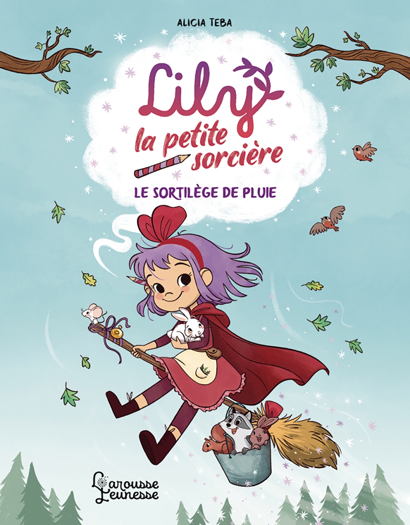 Lily la petite sorcière - Le sortilège de pluie -  - LAROUSSE