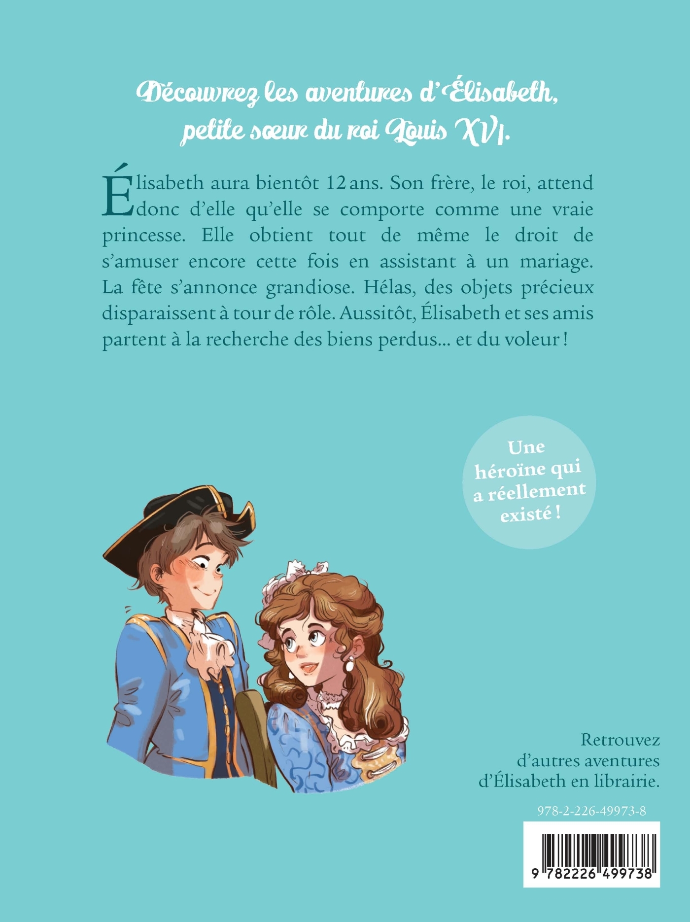 Elisabeth, princesse à Versailles T34 Adieu l'enfance - Annie Jay - ALBIN MICHEL