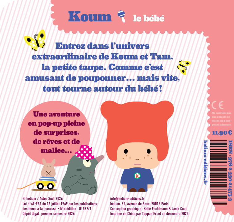 Koum - Le bébé - Janik Coat - HELIUM