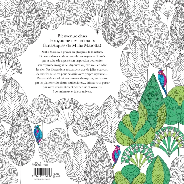 Animaux fantastiques - Millie Marotta - MARABOUT