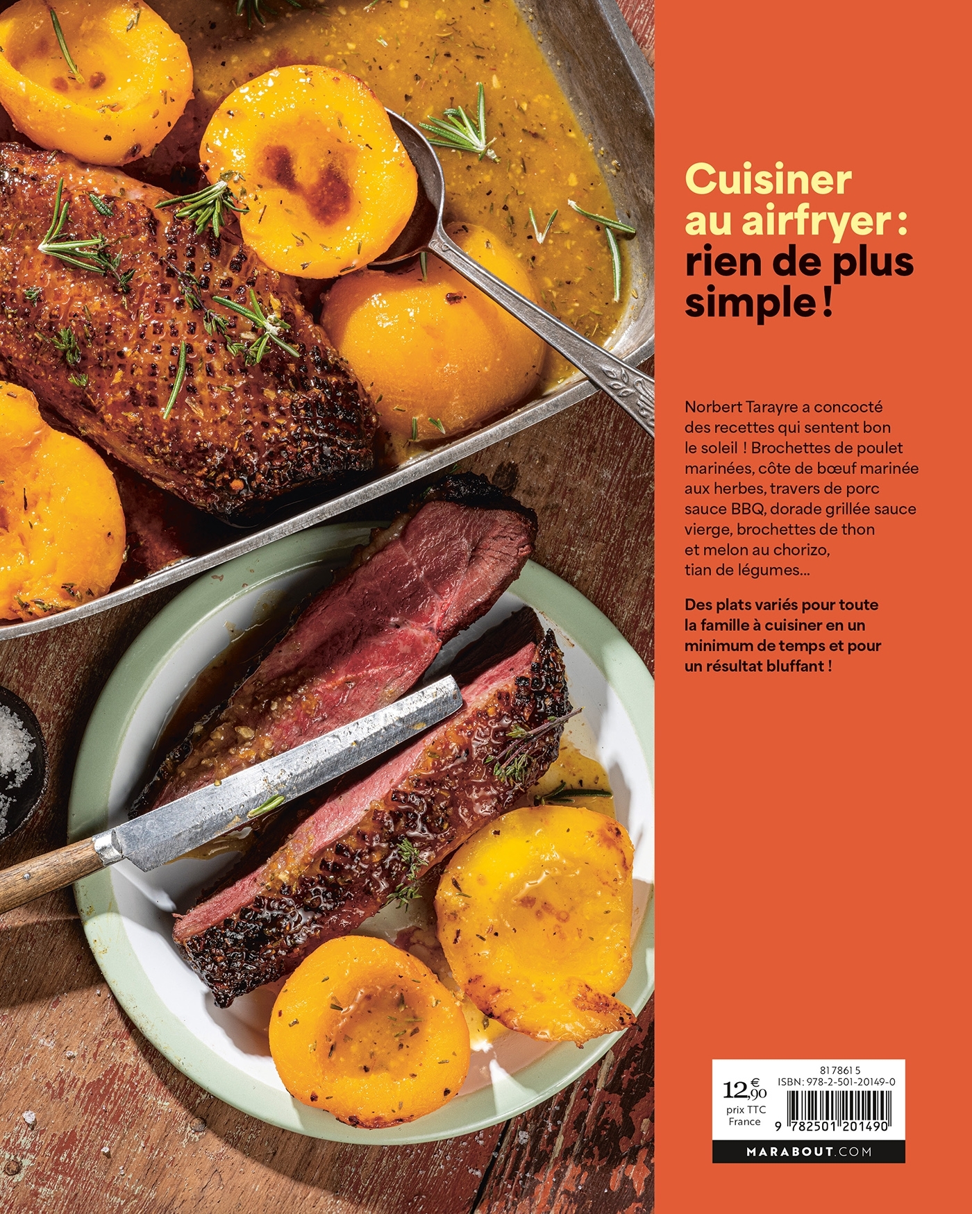 Chef de famille - Ma cuisine du soleil au Airfryer - Norbert Tarayre - MARABOUT