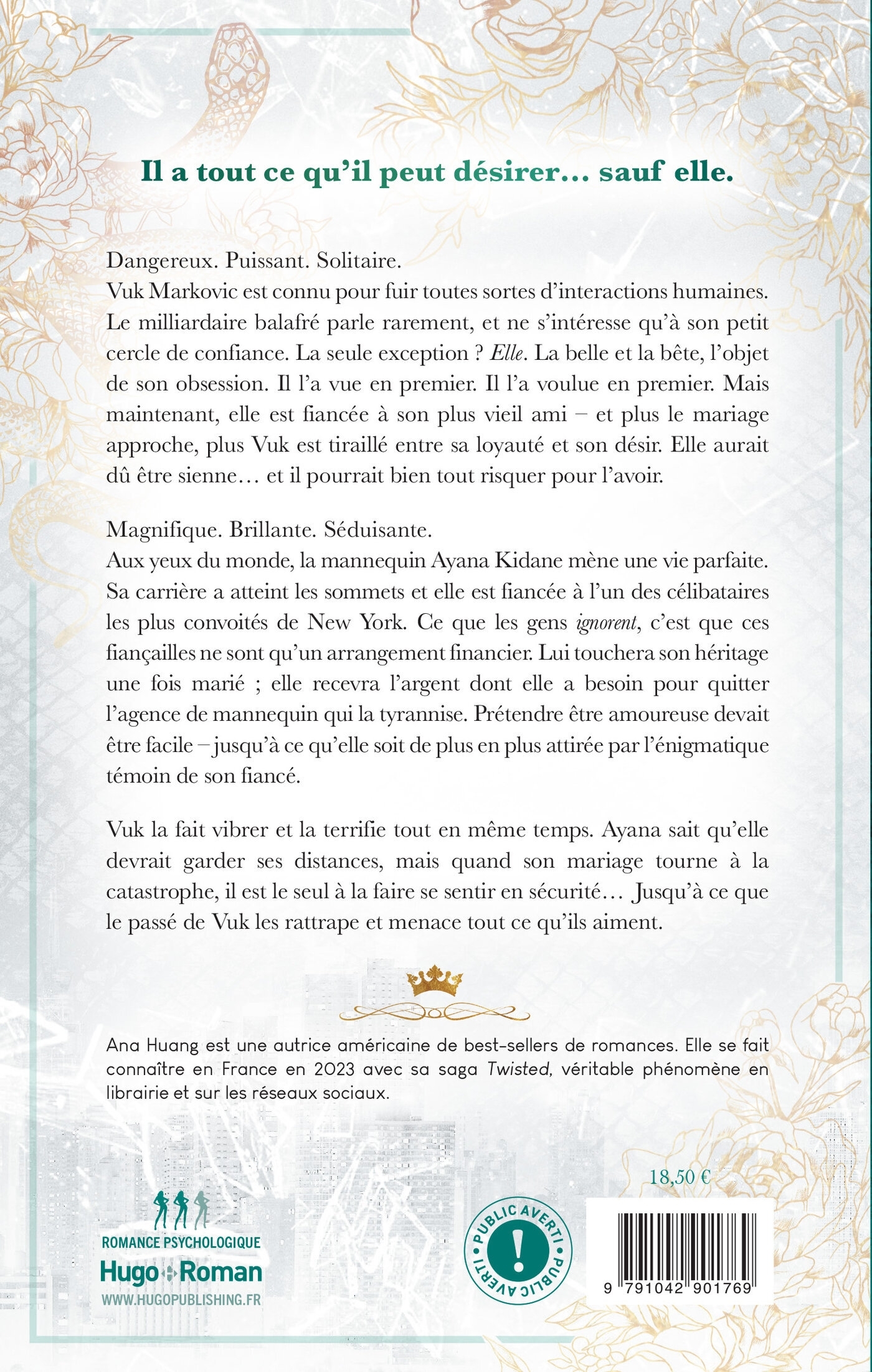 Kings of sin - Tome 05 - Version française - Ana Huang - HUGO ROMAN