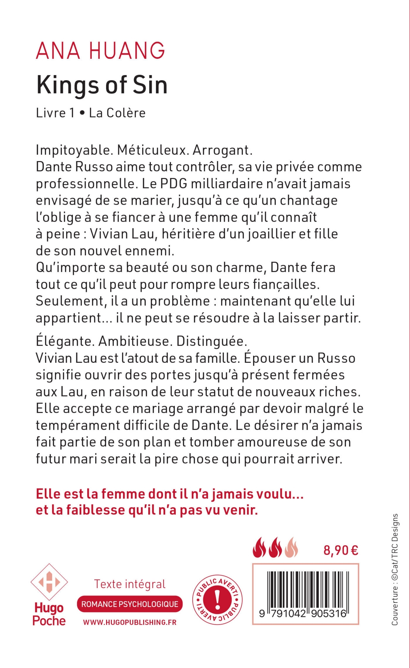 Kings of sin - Tome 01 - Version française - Ana Huang - HUGO POCHE