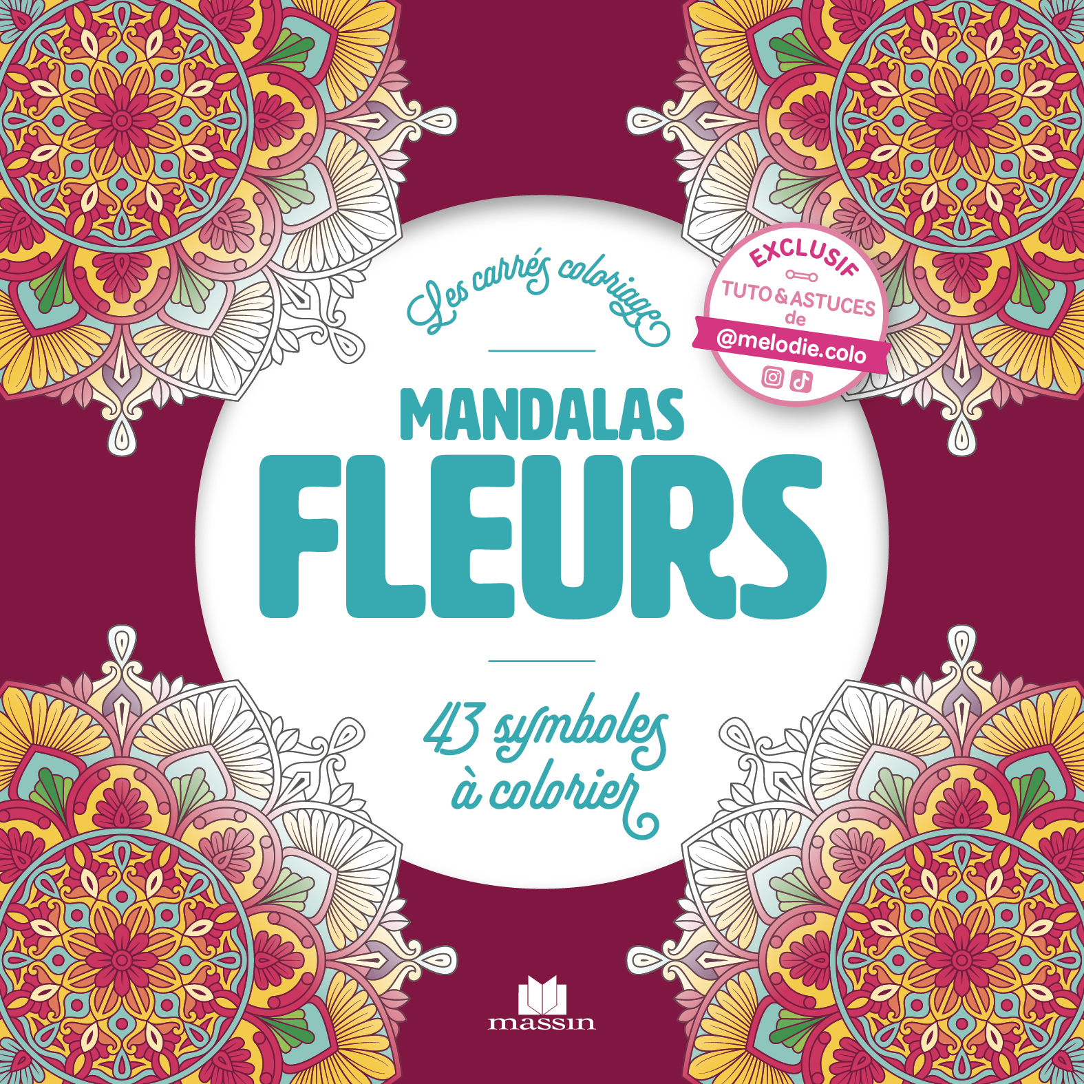 Mandalas fleurs -  - CHARLES MASSIN