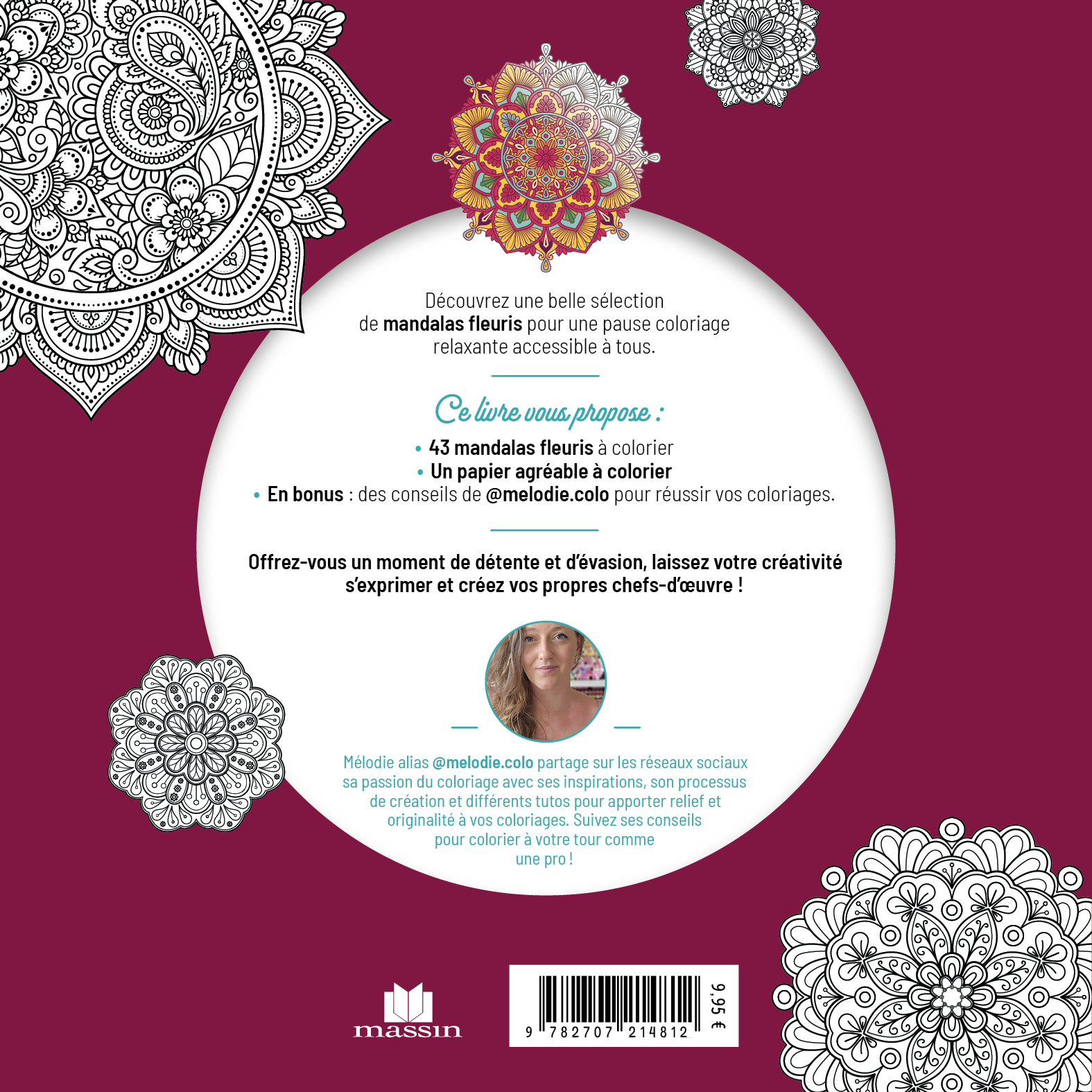 Mandalas fleurs -  - CHARLES MASSIN