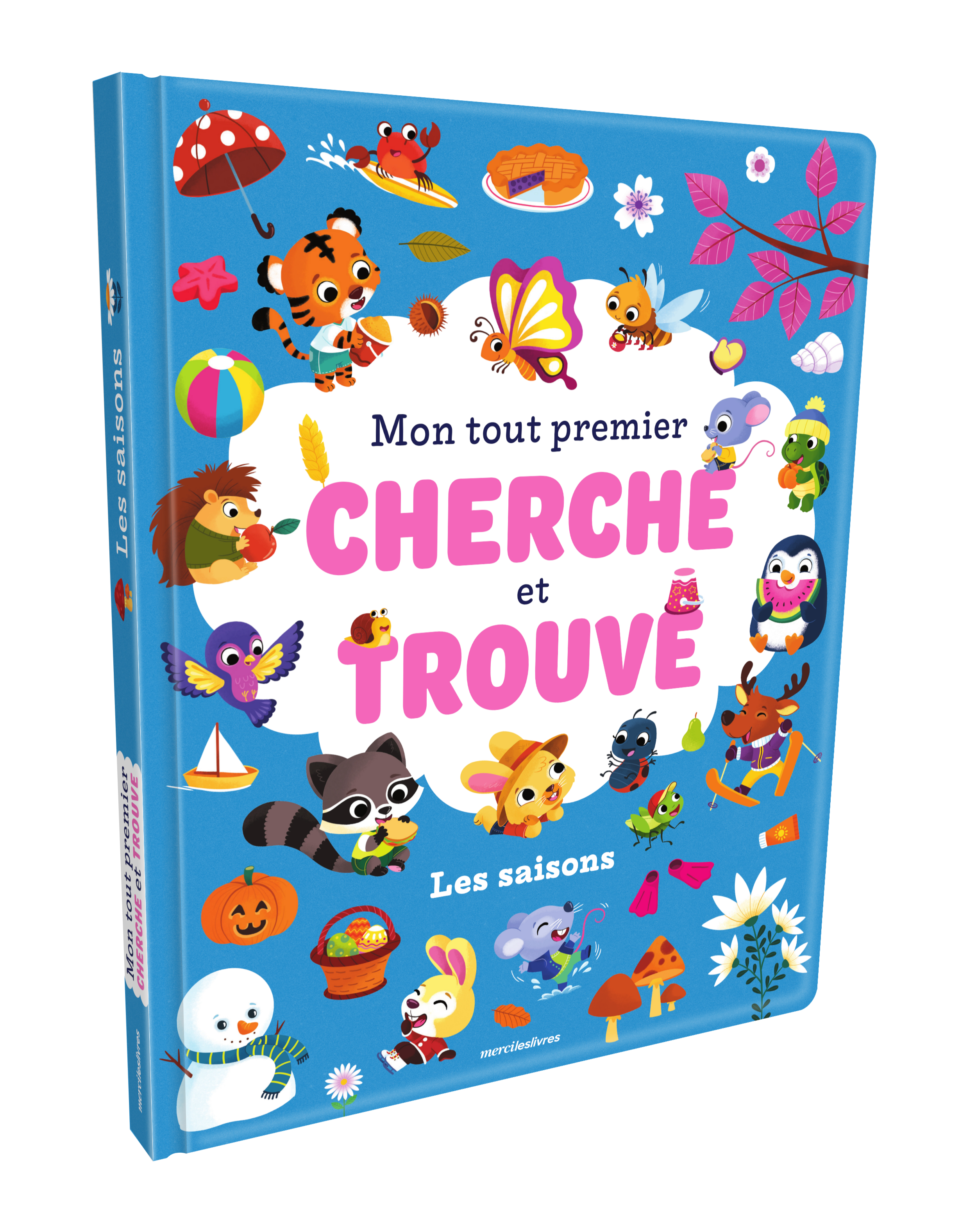 Mon tout premier cherche et trouve - Les saisons - Sandrine Lamour - MERCILESLIVRES