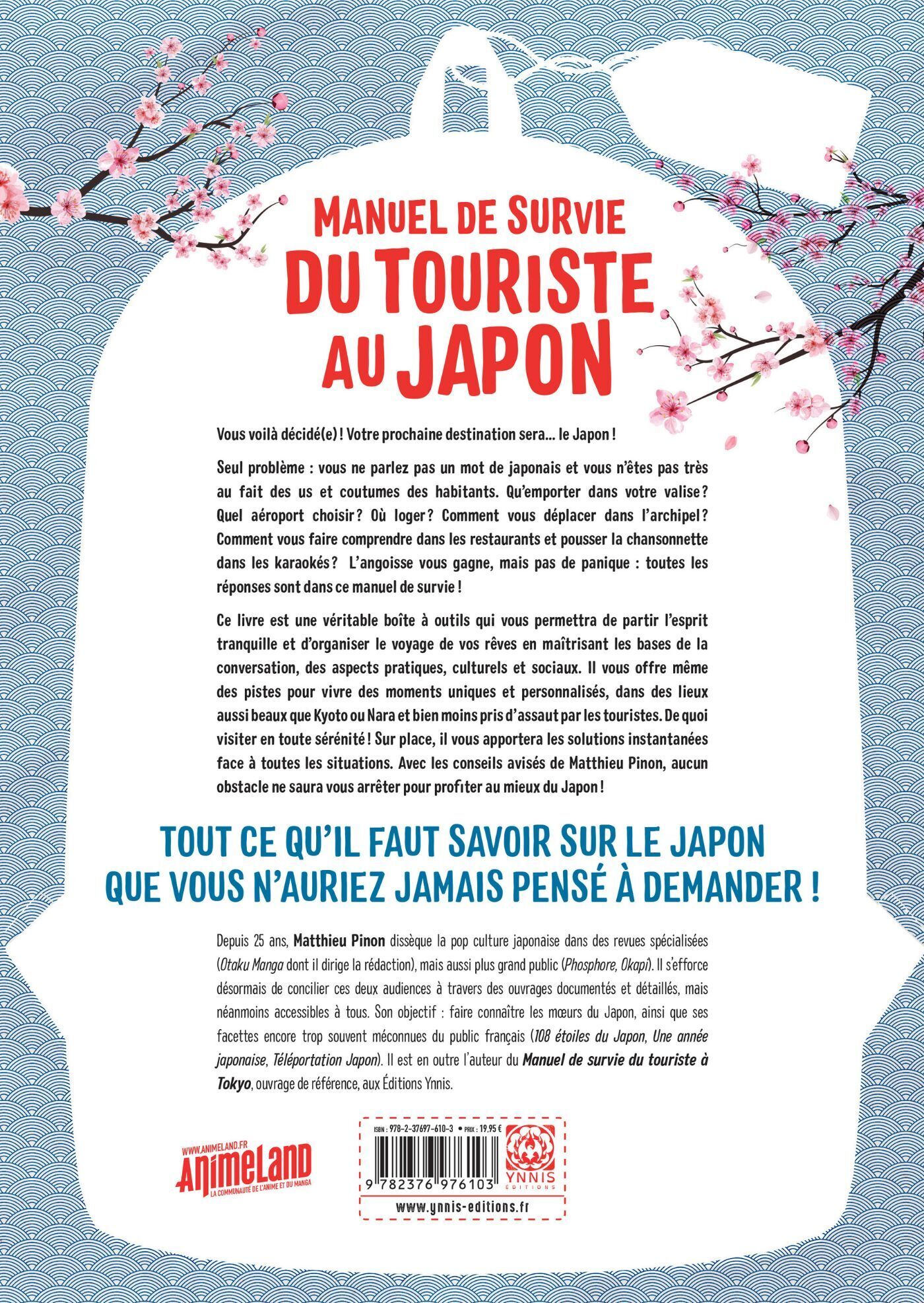 Manuel de survie du touriste au Japon - Matthieu Pinon - YNNIS