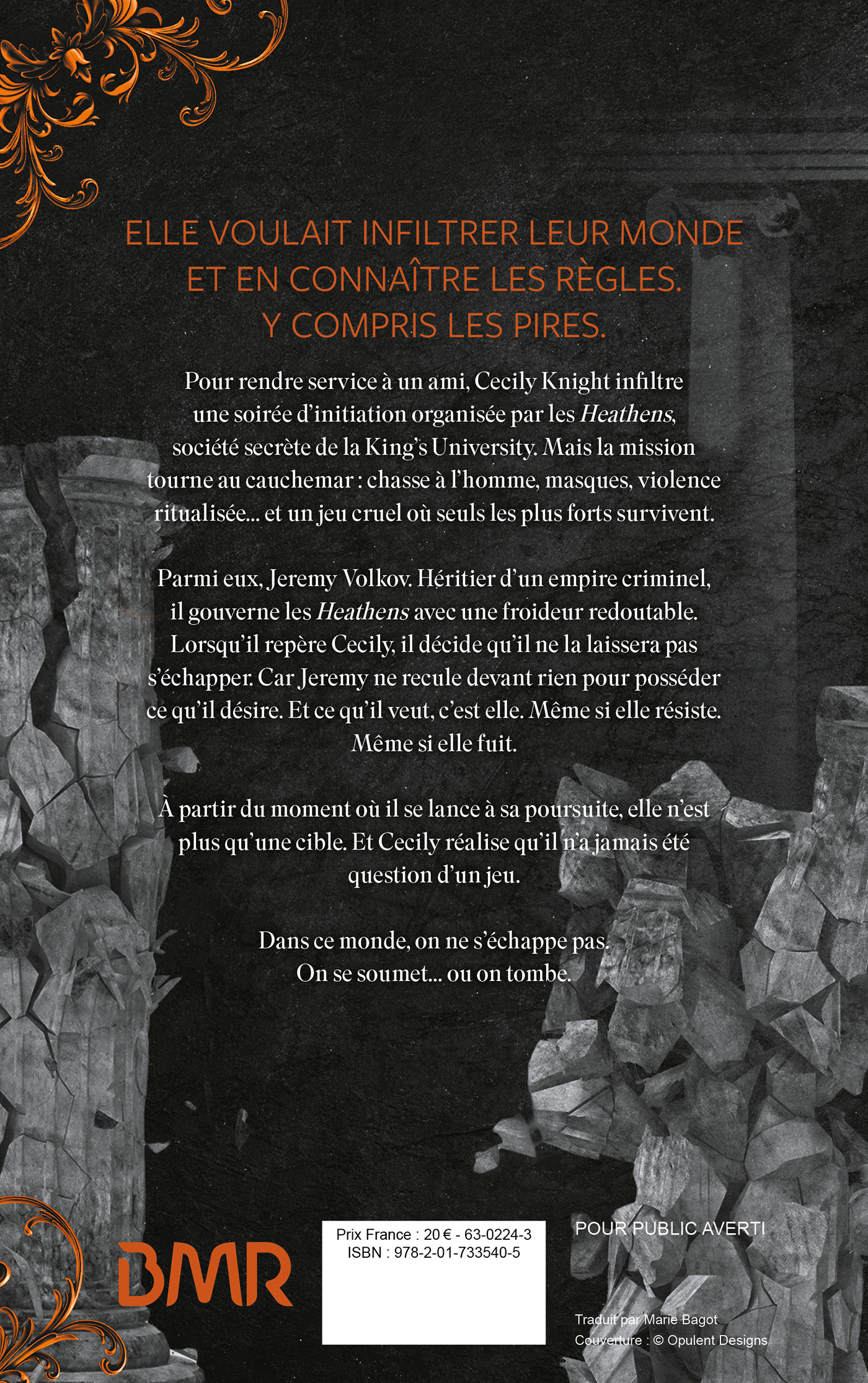 God of Wrath, Legacy of Gods Tome 3 (Edition Française) - Rina Kent - HACHETTE HLAB