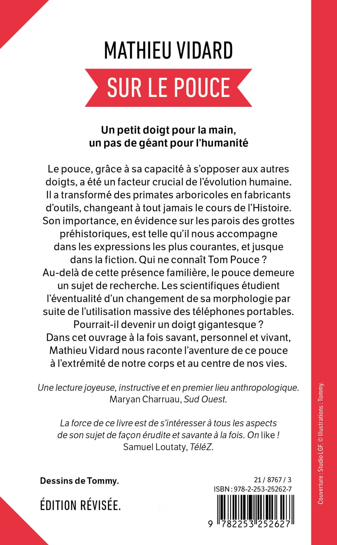 Sur le pouce - Mathieu Vidard - LGF