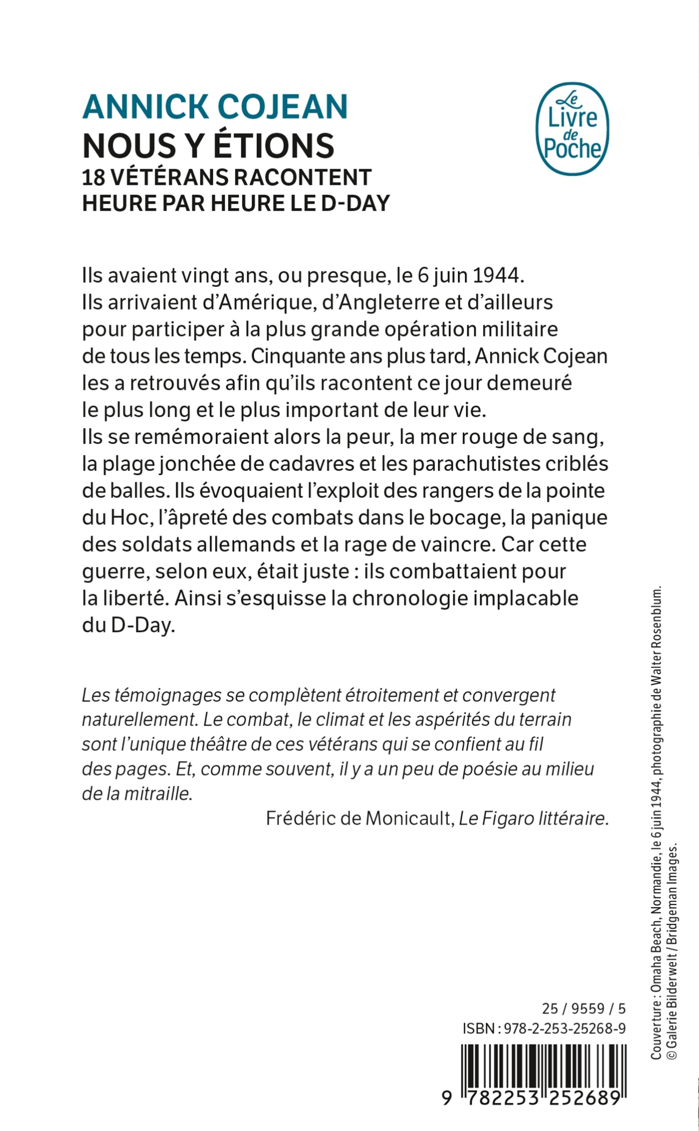 Nous y étions - Annick Cojean - LGF