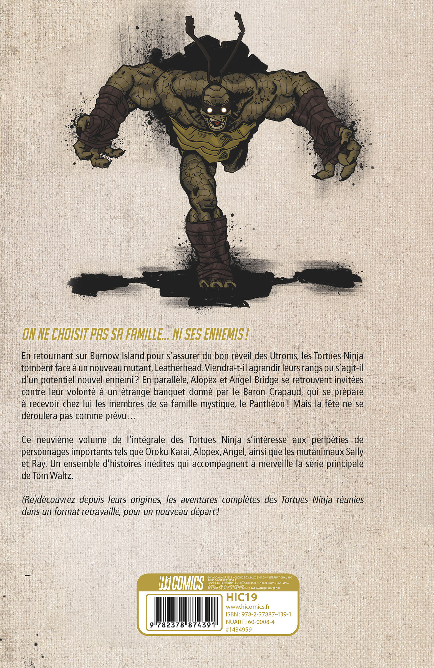 Les Tortues Ninja - TMNT : L'Intégrale T9 - Kevin Eastman, Tom Waltz, Erik Burnham, Rich Douek, Bobby Curnow - HICOMICS