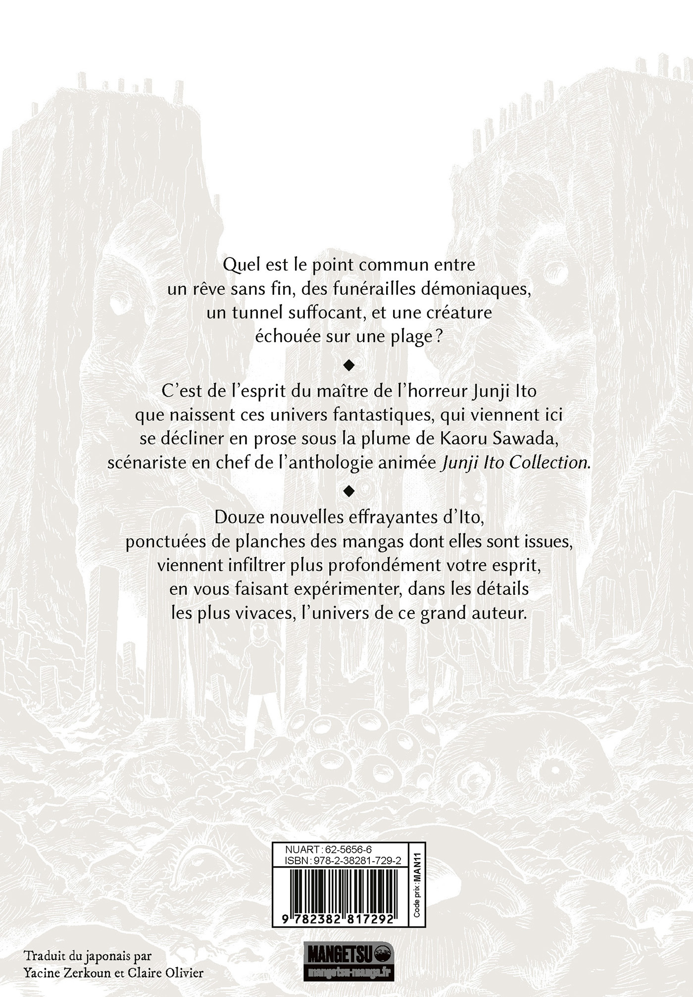 Histoires Étranges - La Ville funéraire - Junji Ito, Kaoru Sawada - MANGETSU