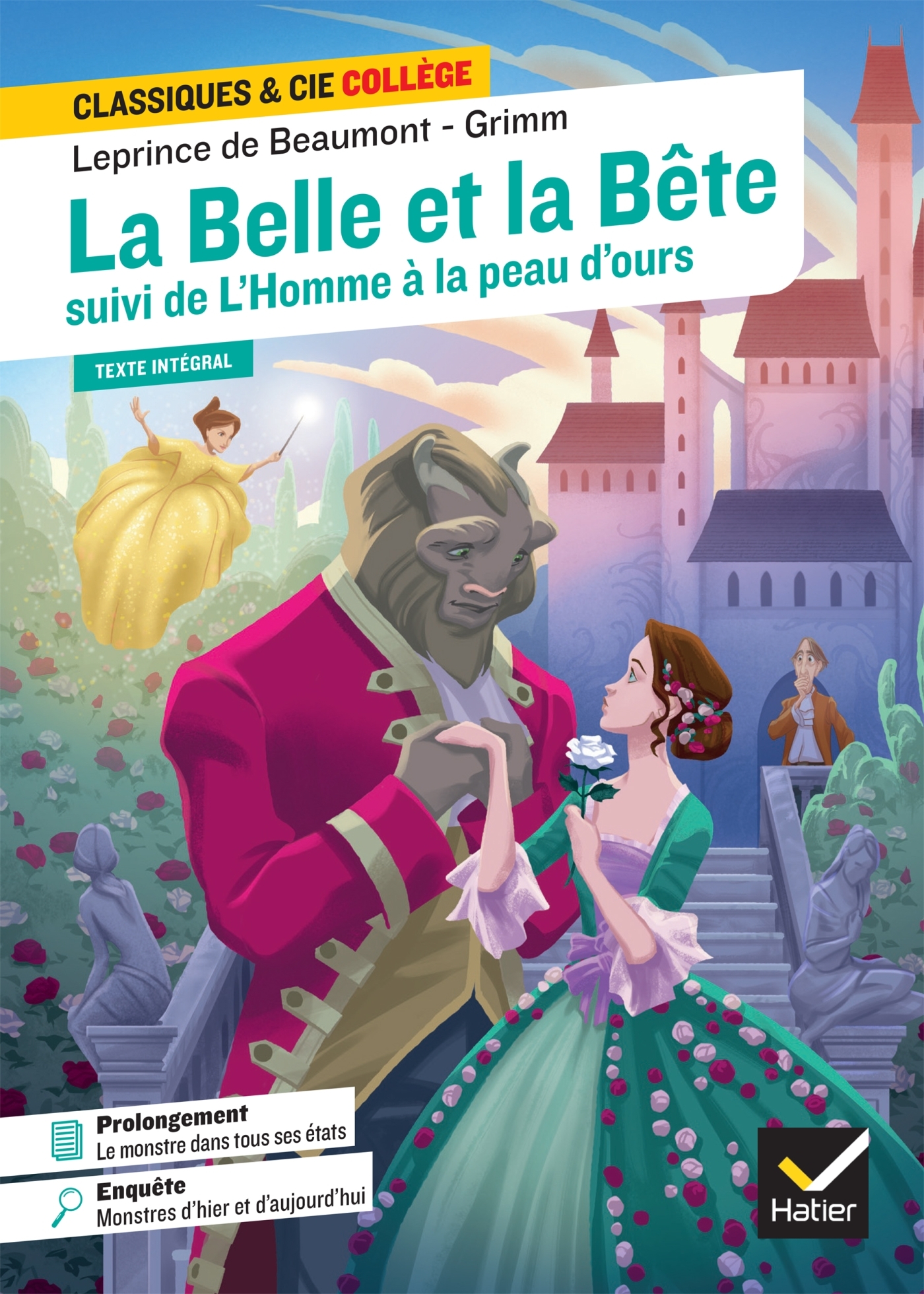La Belle et la Bête -  Leprince de Beaumont (Madame), Laurence Mokrani - HATIER