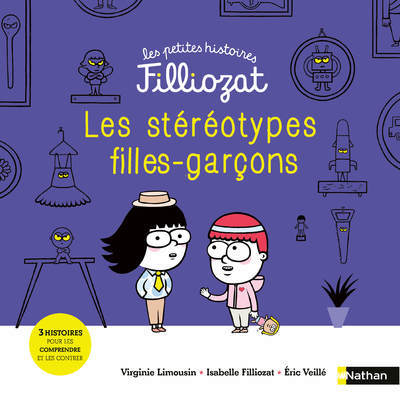 Les petites histoires Filliozat 8: Les stéréotypes Filles-Garçons - Isabelle Filliozat, Virginie Limousin - NATHAN