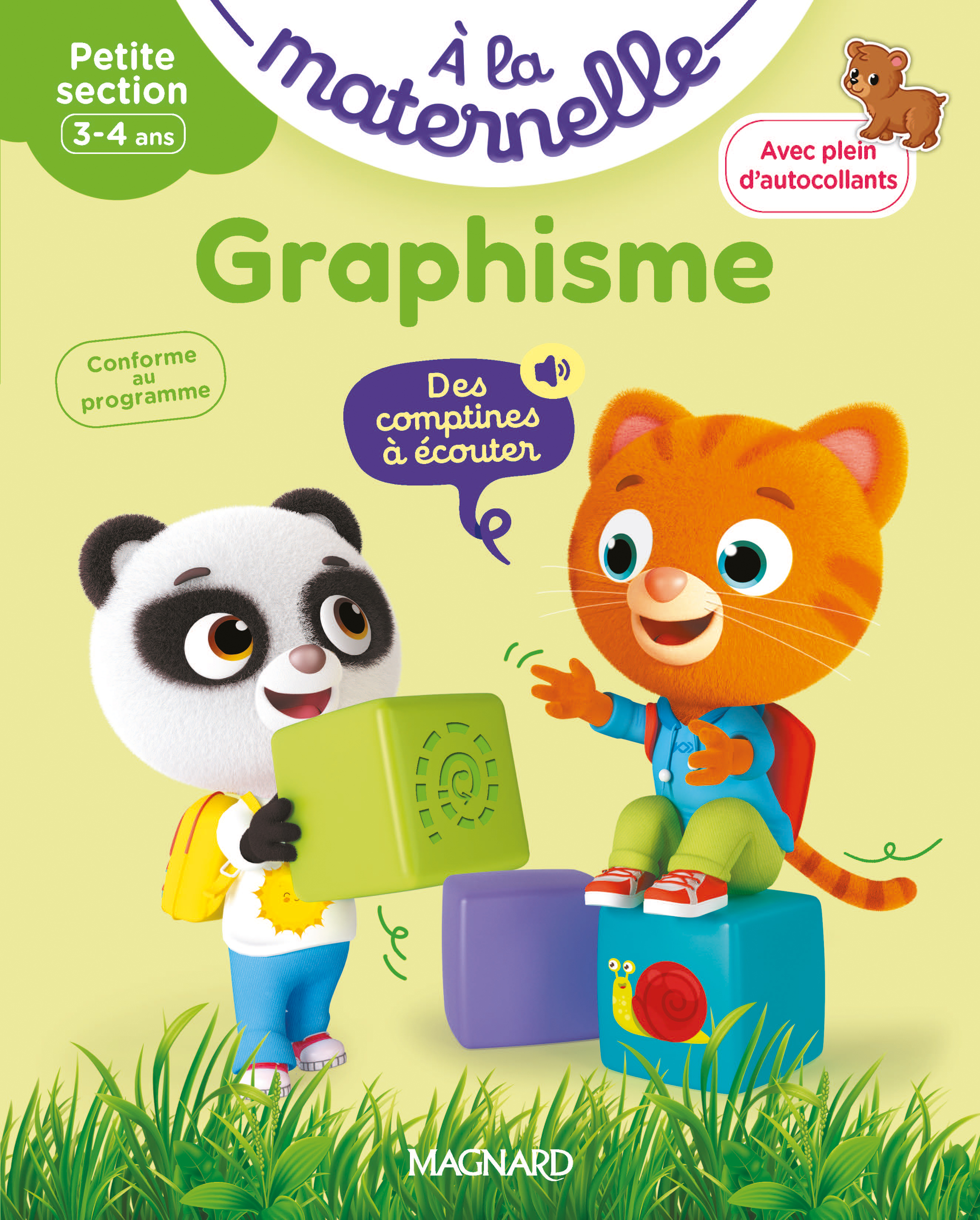 Graphisme Petite section 3-4 ans - A la maternelle - Anne Weiller, Georges Besnard, Marie Sirica Routtier - MAGNARD