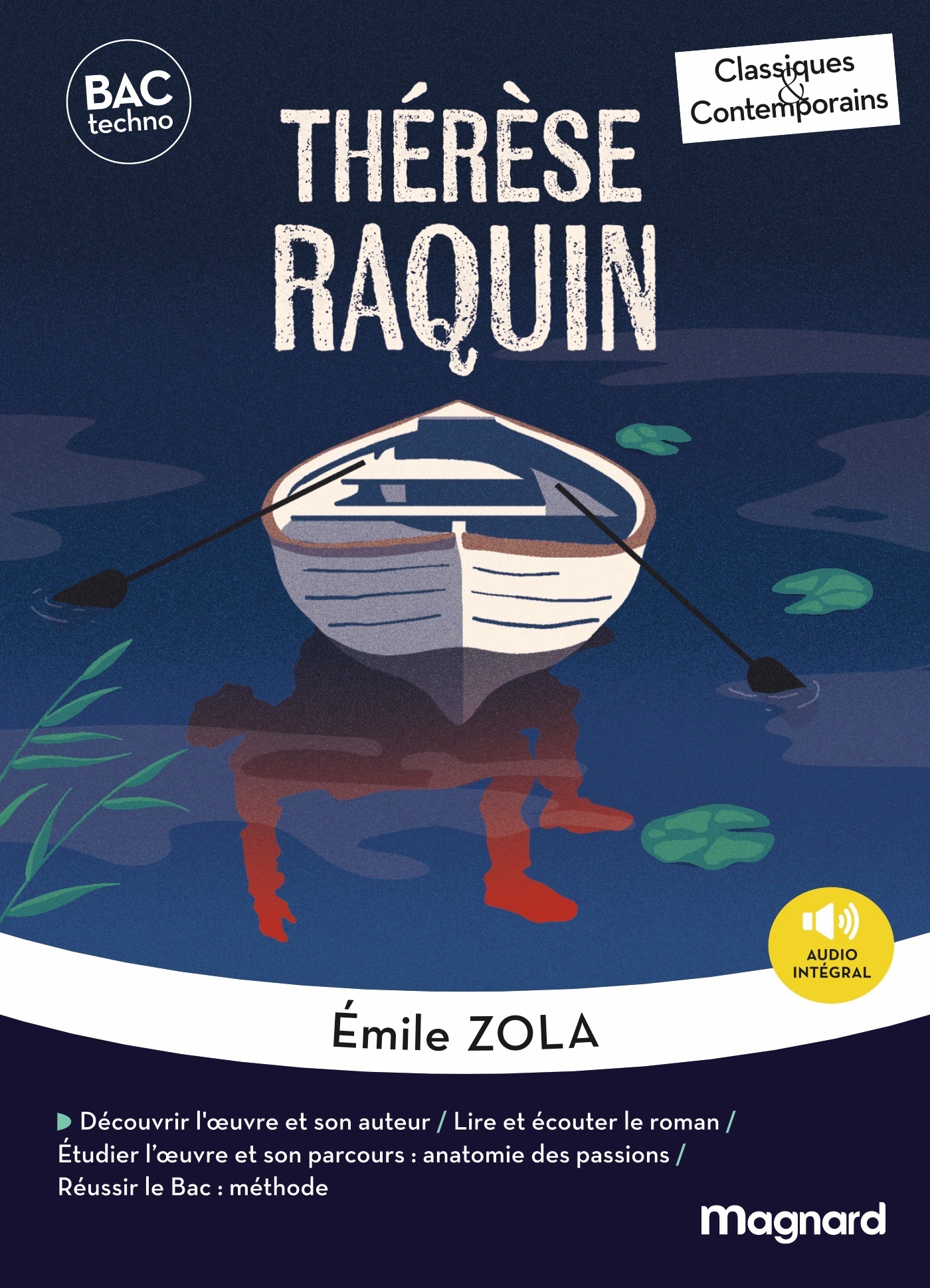 Thérèse Raquin - Bac Français 1re 2027 - Classiques et Contemporains - Émile Zola, Sébastien Lemerle - MAGNARD