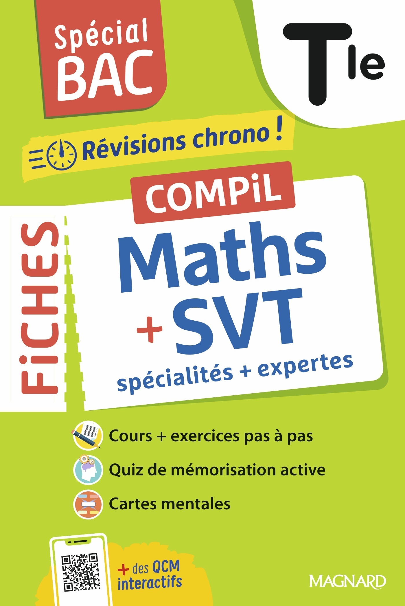 Spécial BAC 2026 - Compil de Fiches Maths - SVT Tle - Coraline Madec, Vito Punta - MAGNARD