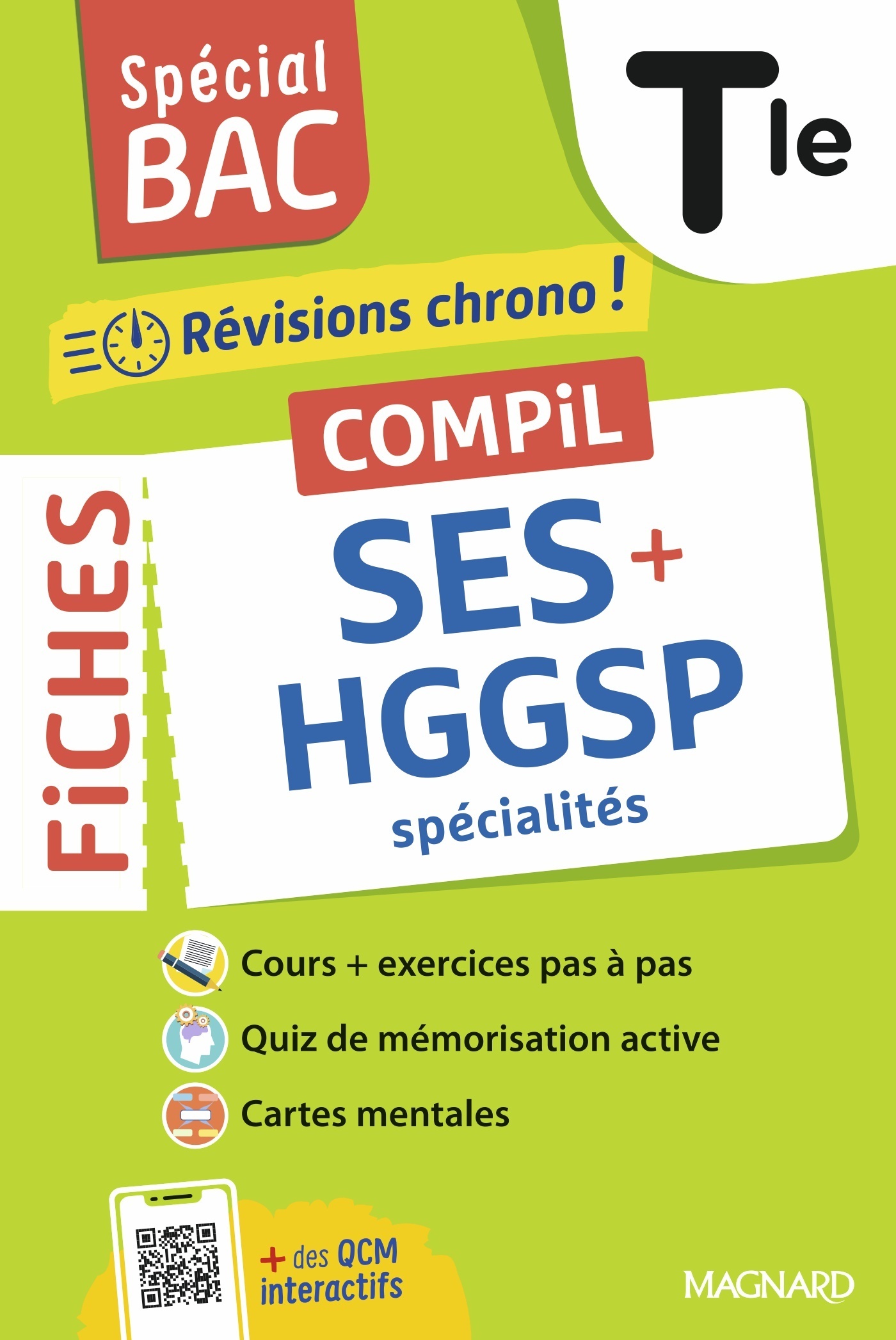 Spécial BAC 2026 - Compil de Fiches SES - HGGSP Tle - Sophie Mattern, Nicolas Verlaque, Céline Charlès - MAGNARD