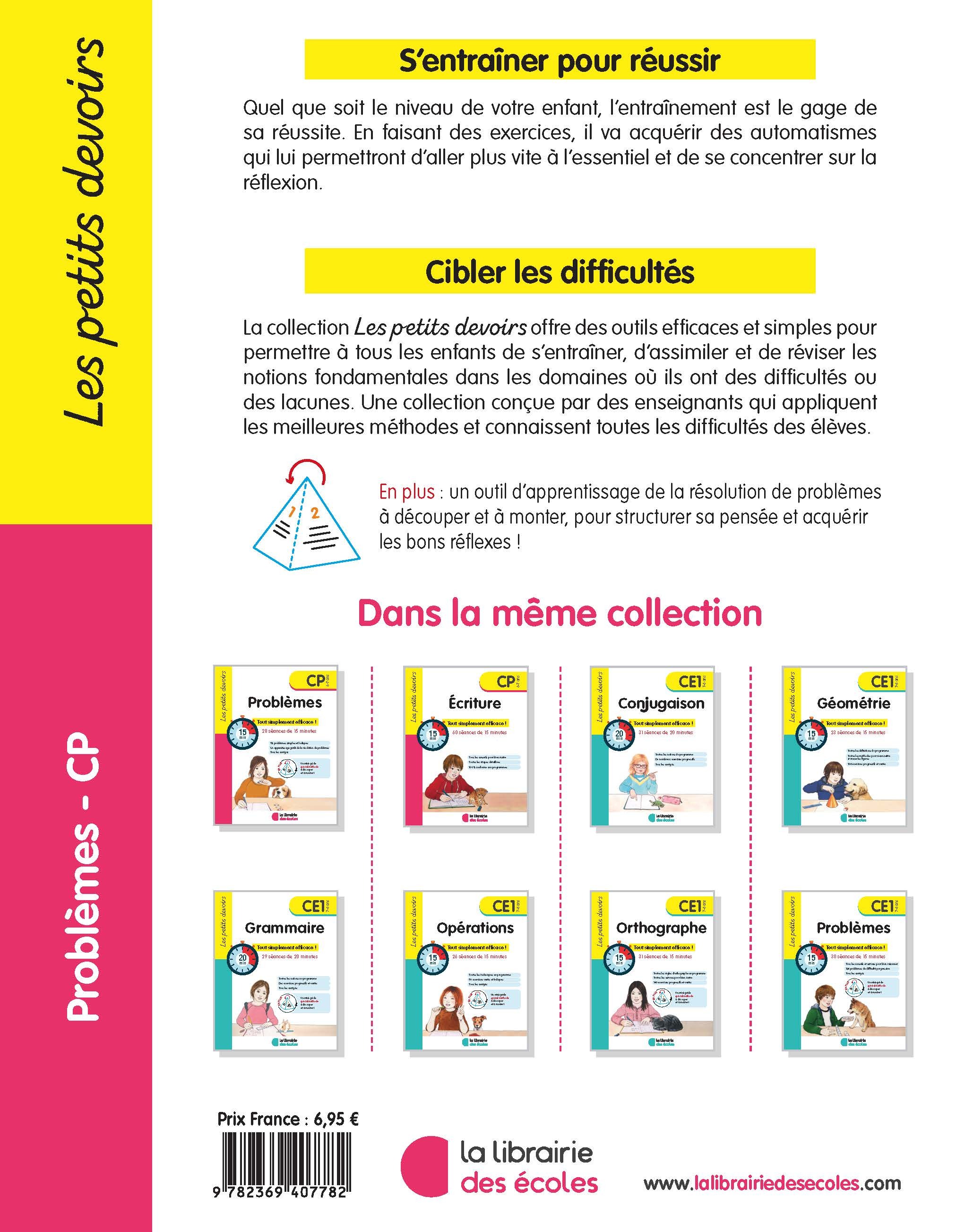 Les petits devoirs - Problèmes CP - Isabelle Staffalo - LIB DES ECOLES
