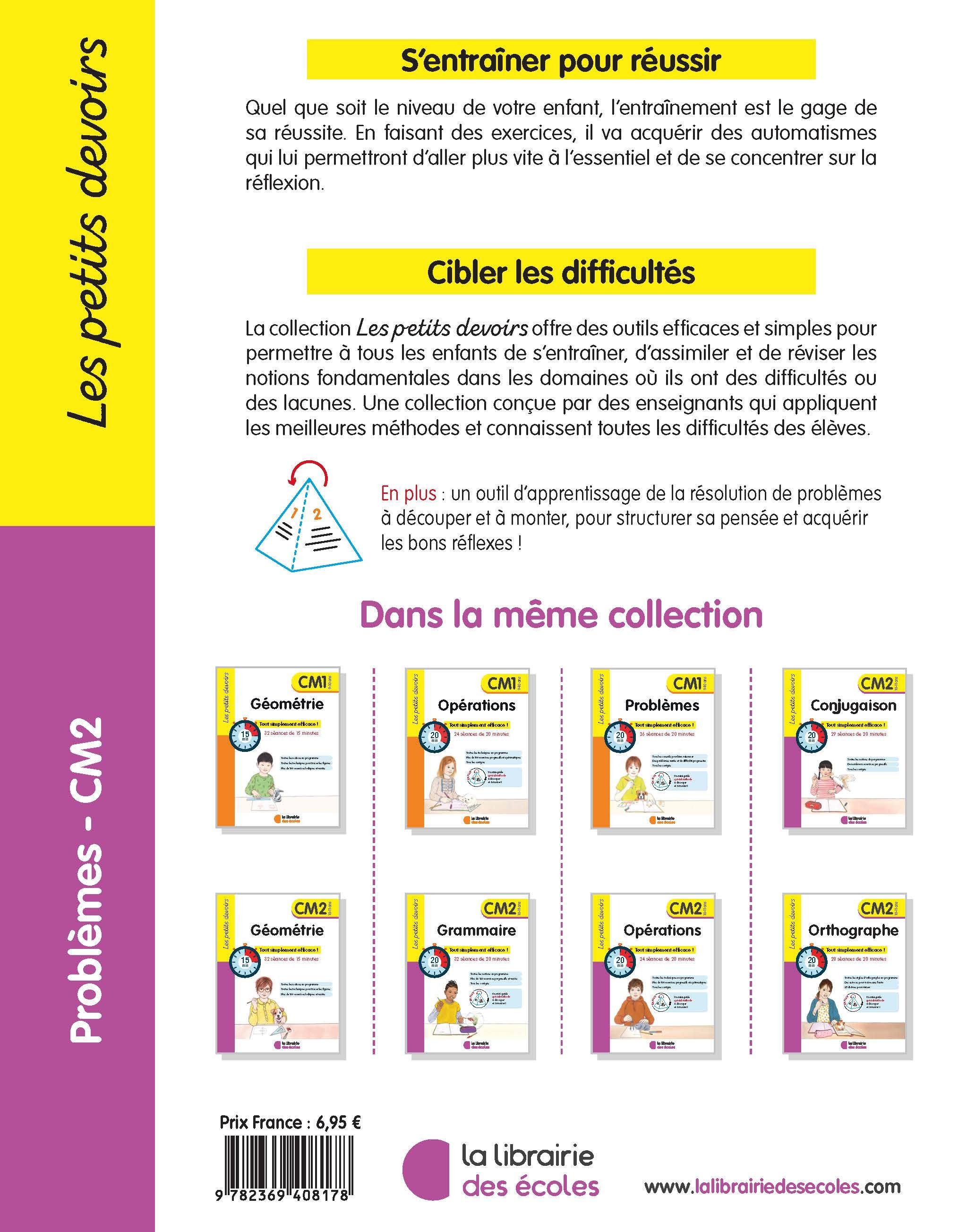 Les petits devoirs - Problèmes CM2 - Pierre Tribouillard - LIB DES ECOLES