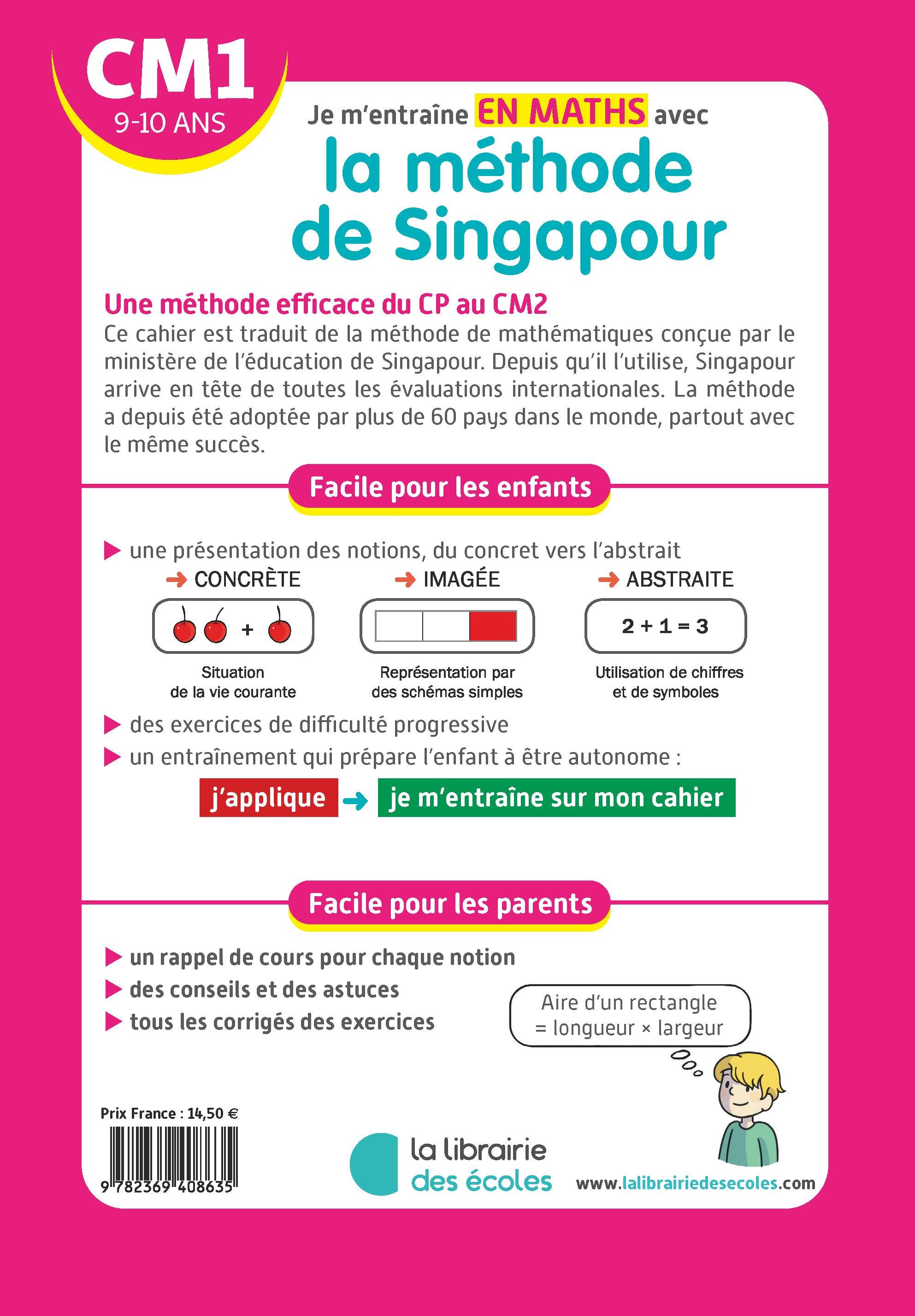 Je m'entraîne en maths avec la méthode de Singapour - CM1 -  Marshall Cavendish - LIB DES ECOLES