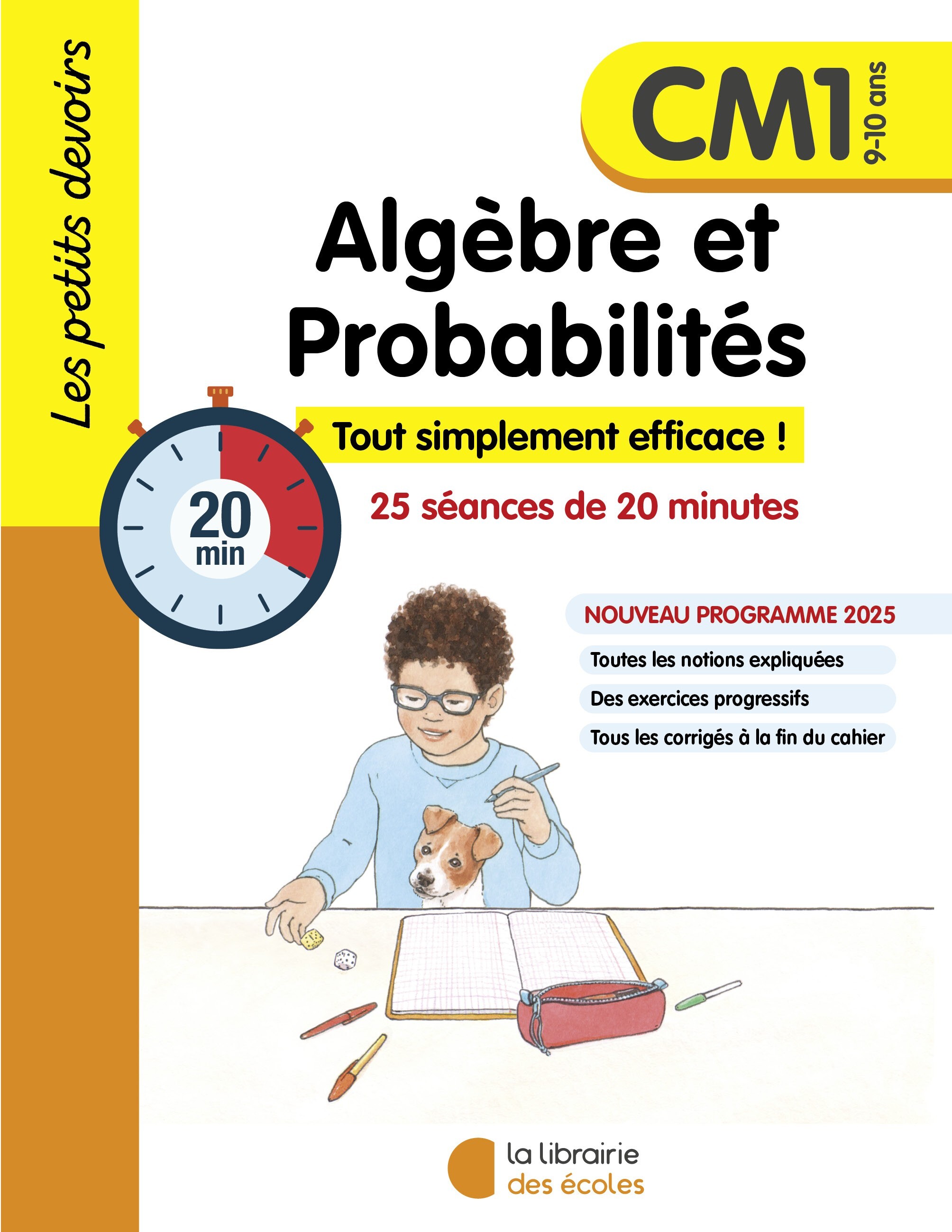 Les petits devoirs - Algèbre et Probabilités CM1 - Chantal Kritter, Sylvia Caira - LIB DES ECOLES