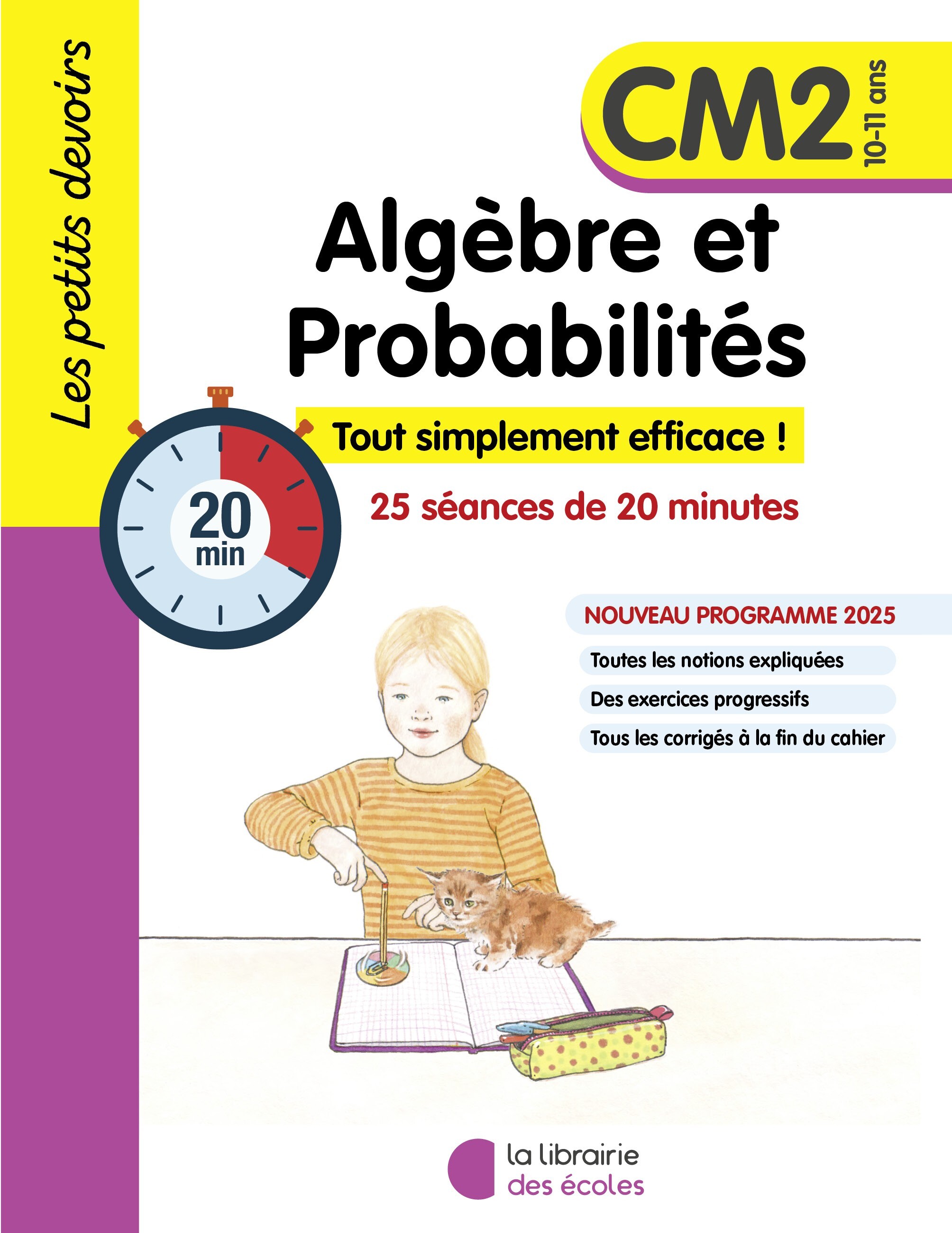 Les petits devoirs - Algèbre et Probabilités CM2 - Chantal Kritter, Sylvia Caira - LIB DES ECOLES
