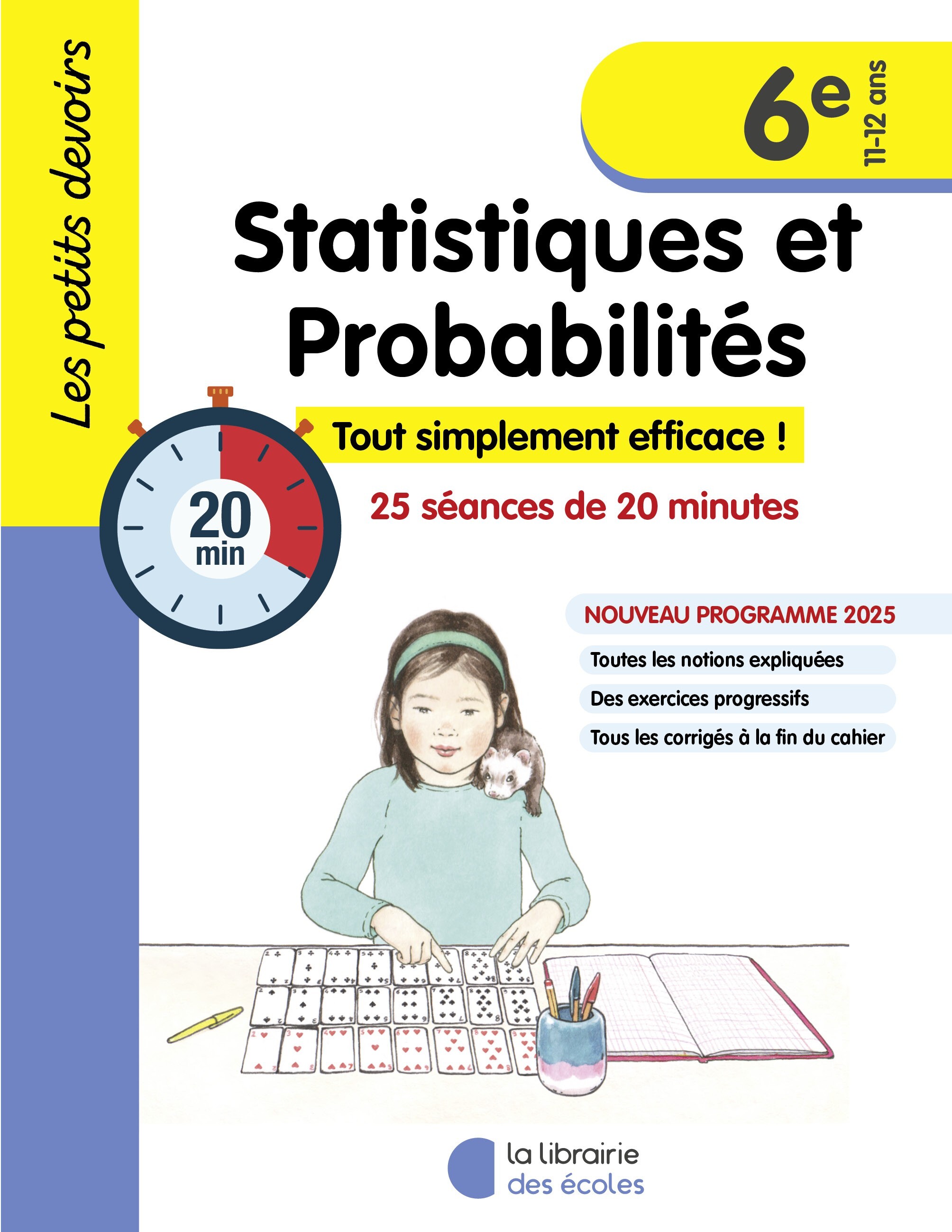 Les petits devoirs - Statistiques et Probabilités 6e (2026) - Florian Couston - LIB DES ECOLES