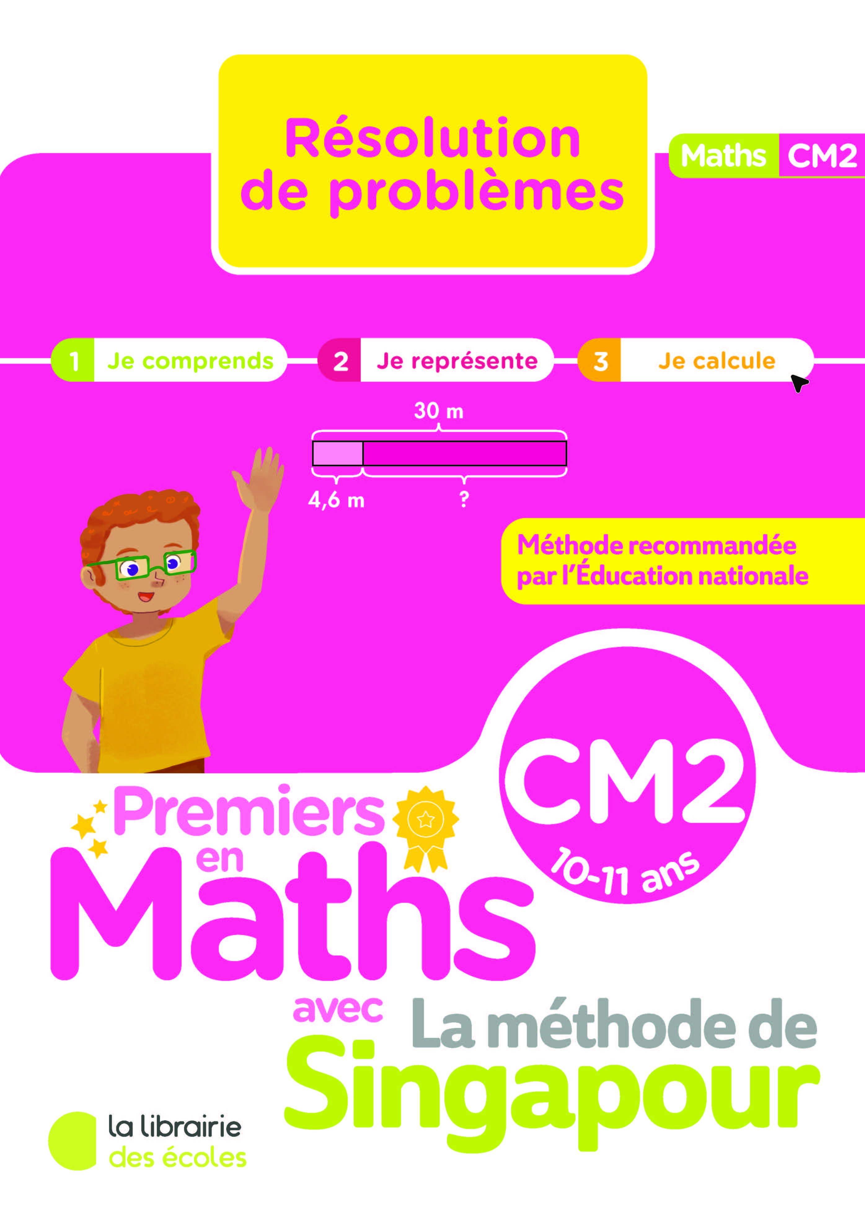 Premiers en maths - Méthode de Singapour -  Résolution de problèmes CM2 (2026) - Aude Blondet - LIB DES ECOLES