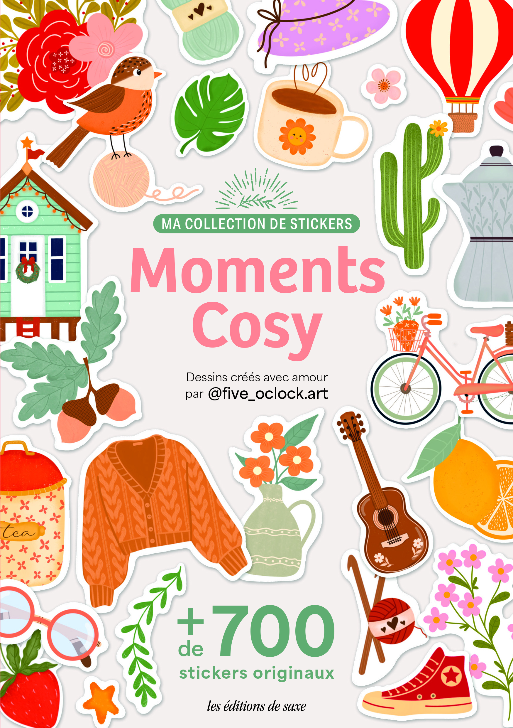 Ma collection de stickers : Mon carnet de stickers 5 o'clock -  - DE SAXE