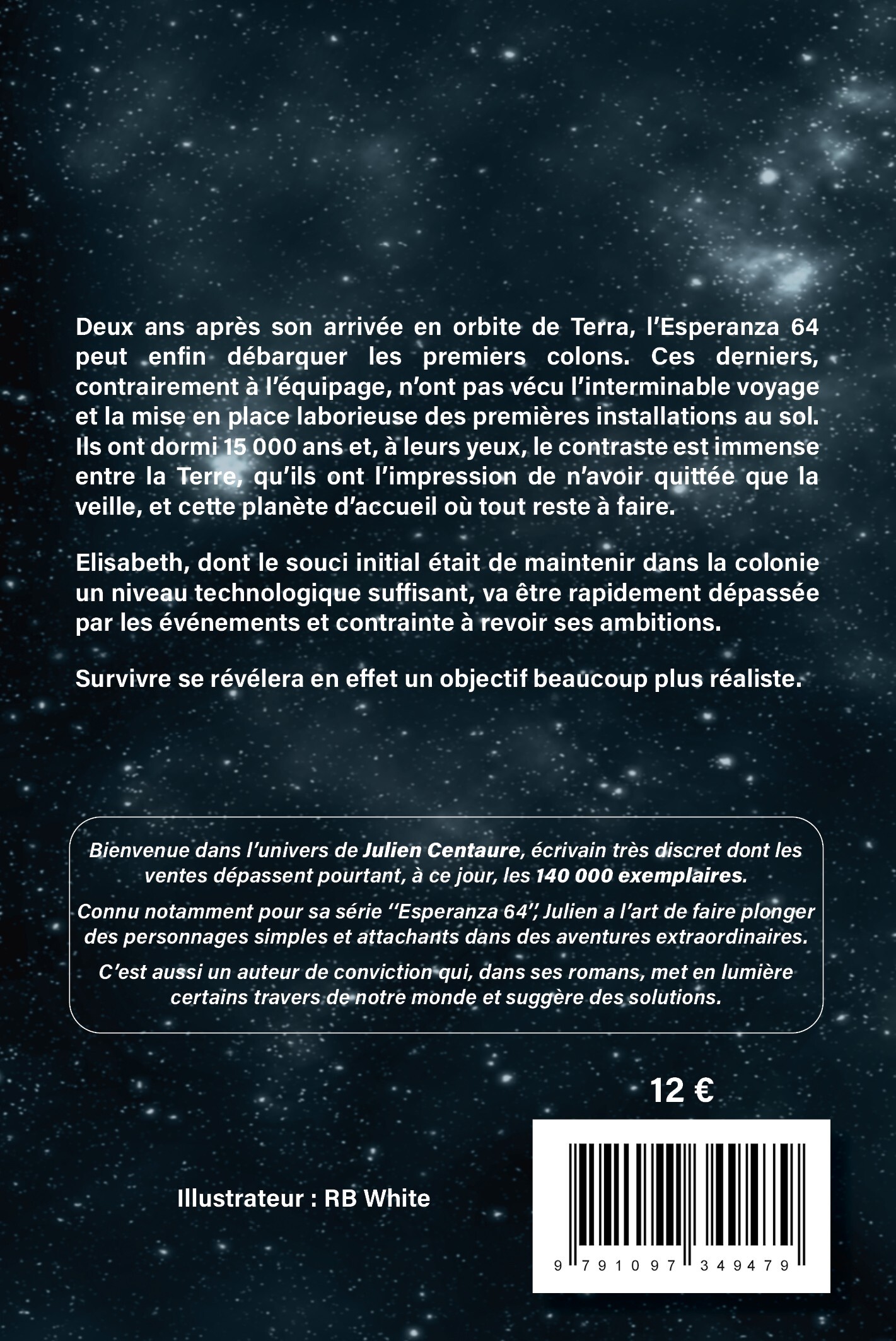 ESPERANZA 64 TOME 2 : TERRA. -  CENTAURE JULIEN - INANNA