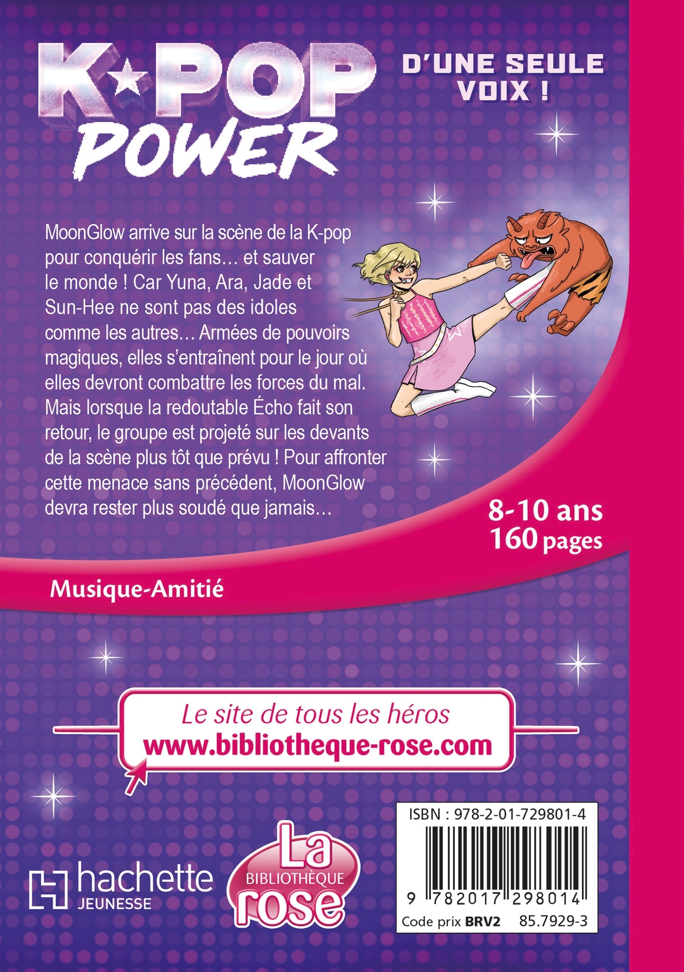 K-Pop Power, Tome 01 - D'une seule voix ! -  Erin Yun - HACHETTE JEUN.