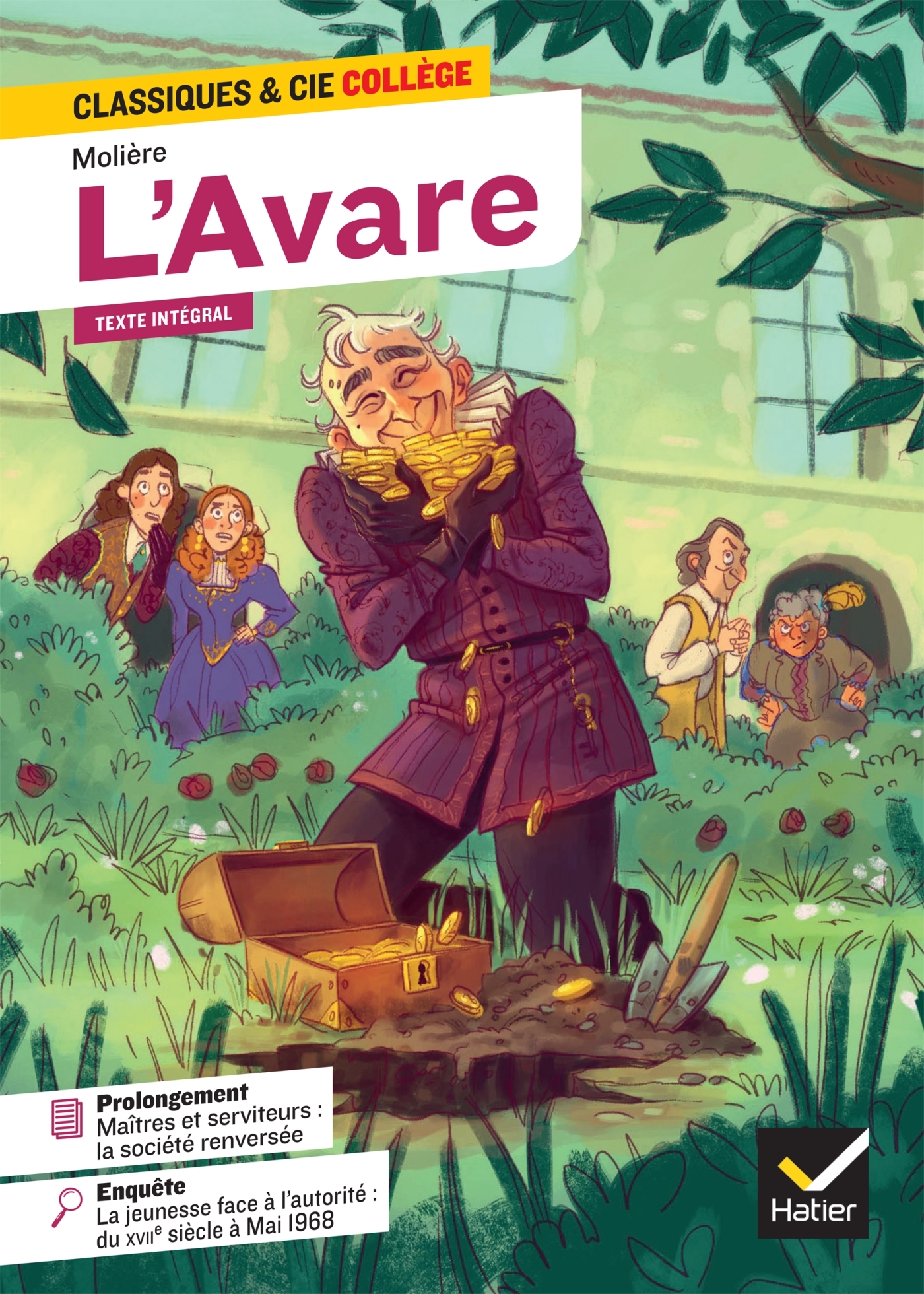 L'Avare - Jean-Baptiste Molière (Poquelin dit), Blandine Cossa, Patrick Quérillacq - HATIER
